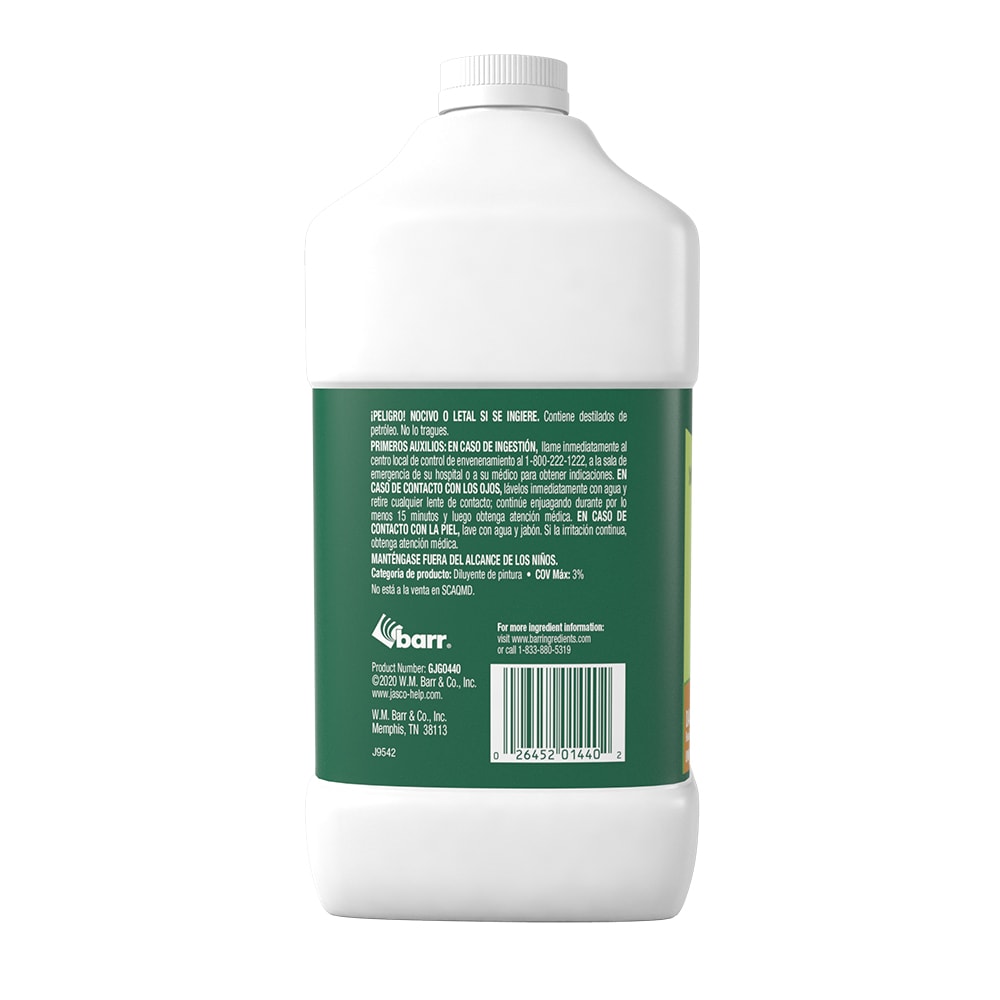 Odorless Mineral Spirits 1 Gallon Jasco Low Odor for Interior or