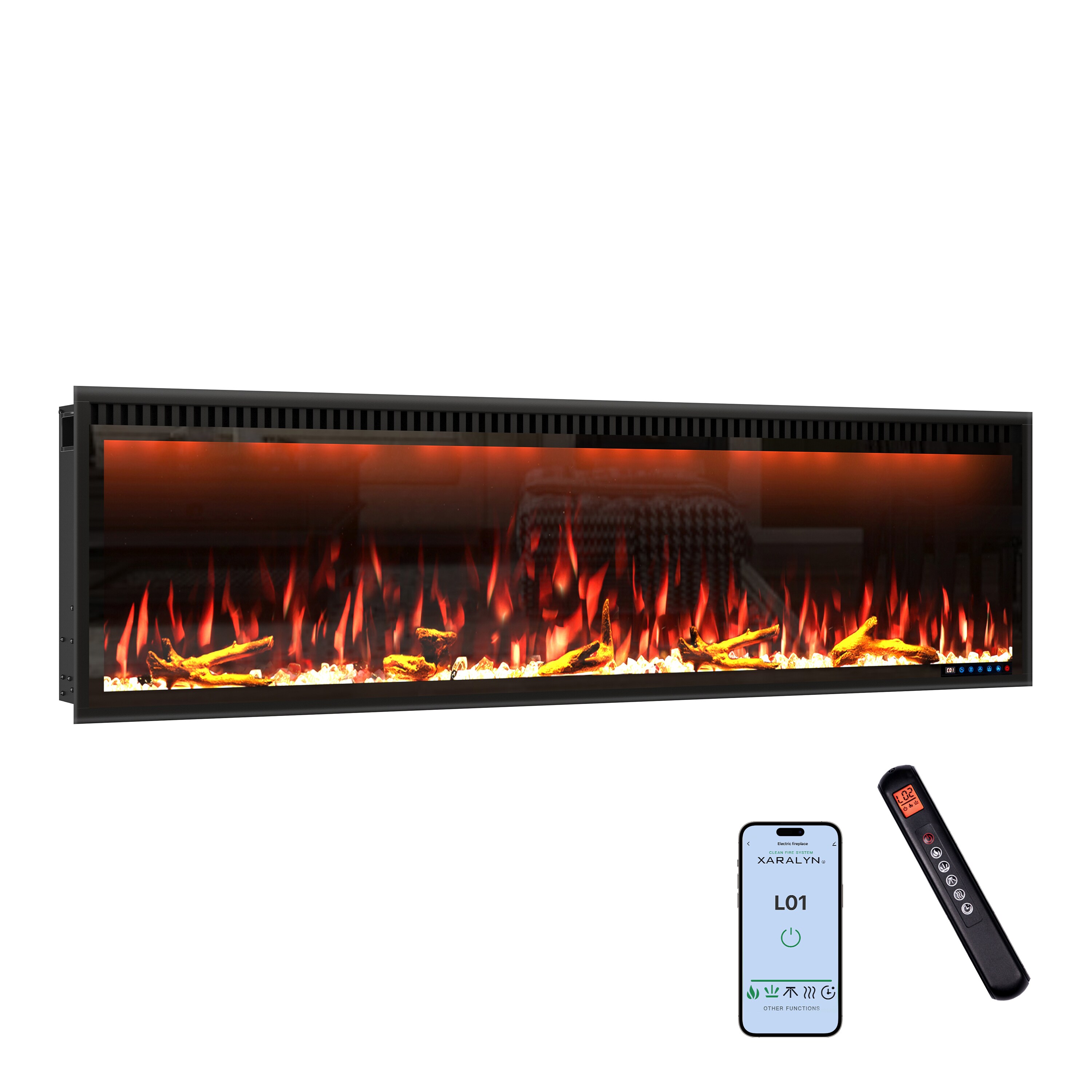 Mondawe MO-WE89430 Electric-Fireplaces - View #2