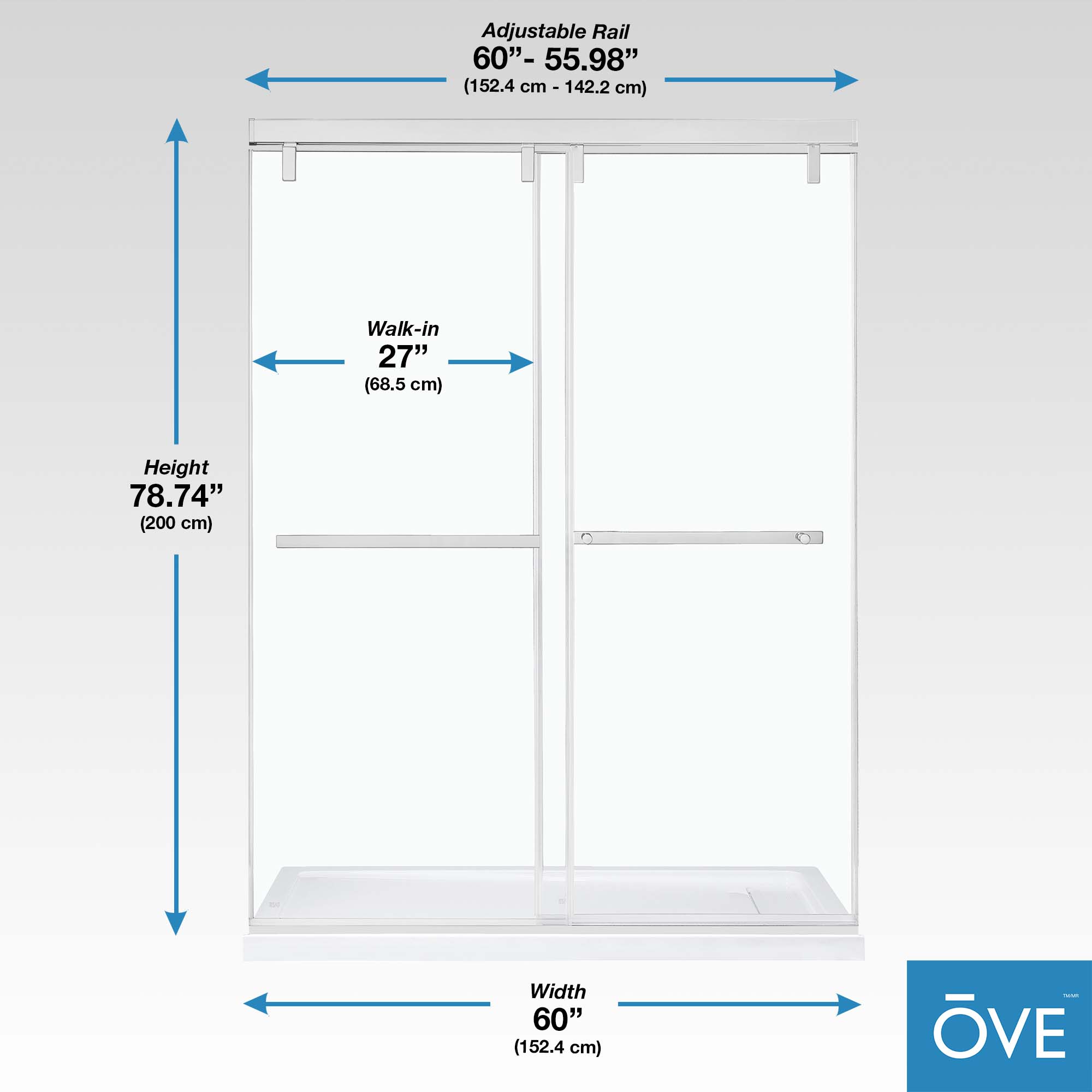 OVE Decors 15SGP-TOLE60-CHR Shower-Doors - View #16