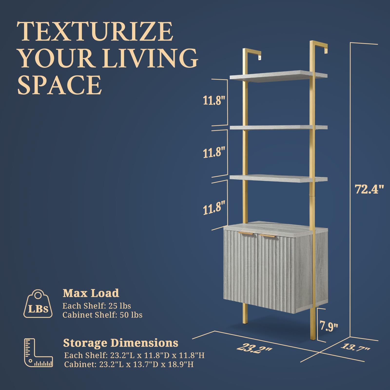 LTMATE LSOFSC0007WH bookcases - View #3