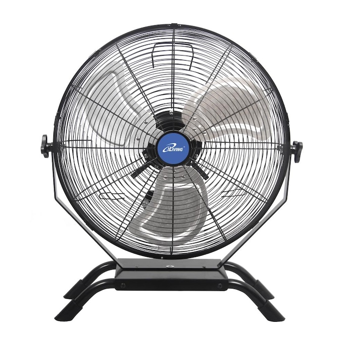 Iliving 20 In Plug Indoor Outdoor Wall Mounted Fan The Fans Department At Com - Outdoor Misting Fans Wall Mount