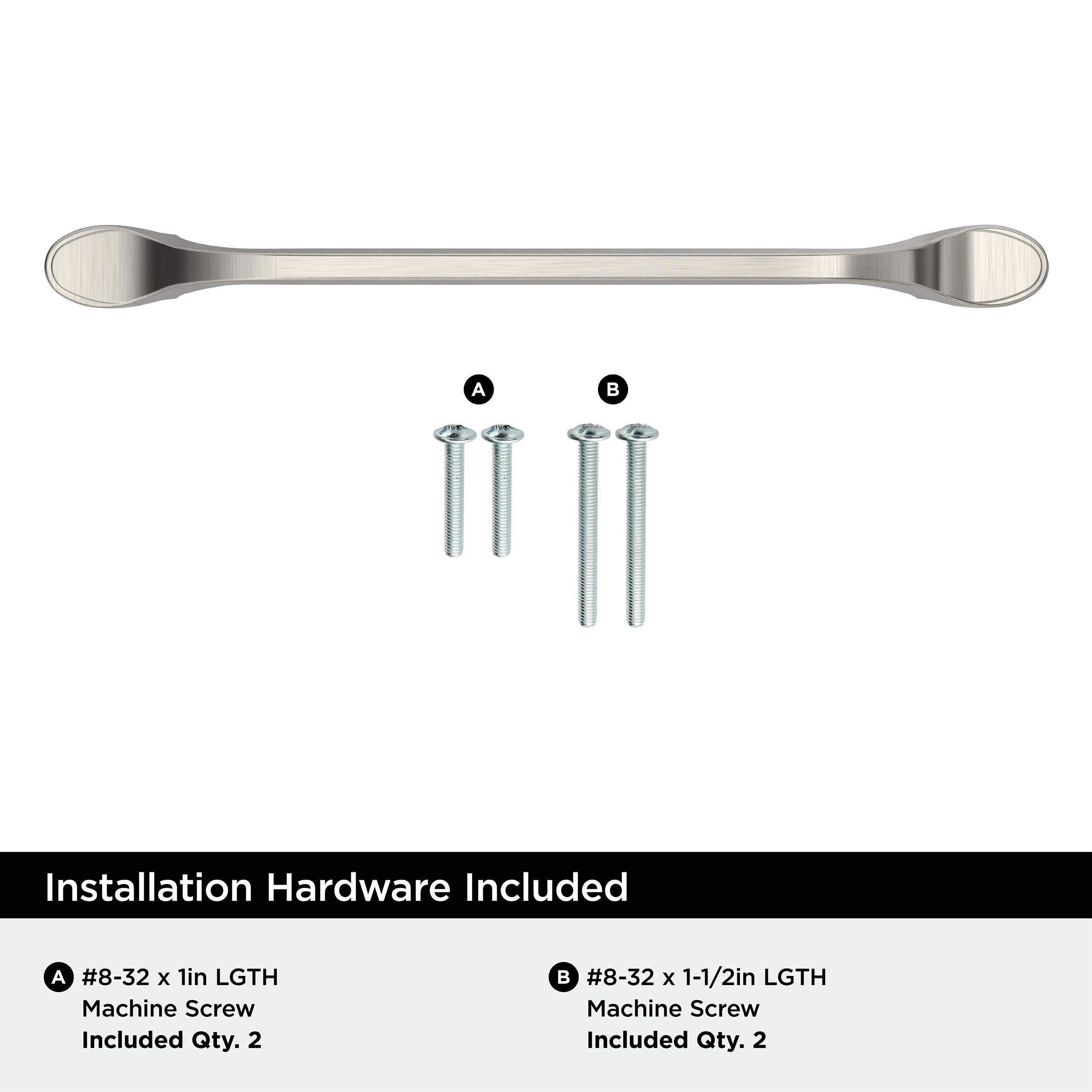 Ravino Satin Nickel 6-5/16" Arch Cabinet Pull