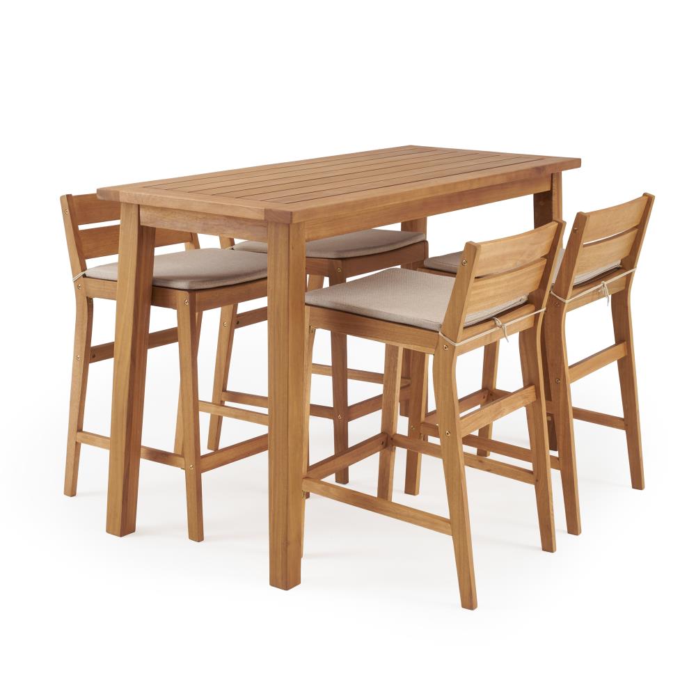 bunnings high table and chairs