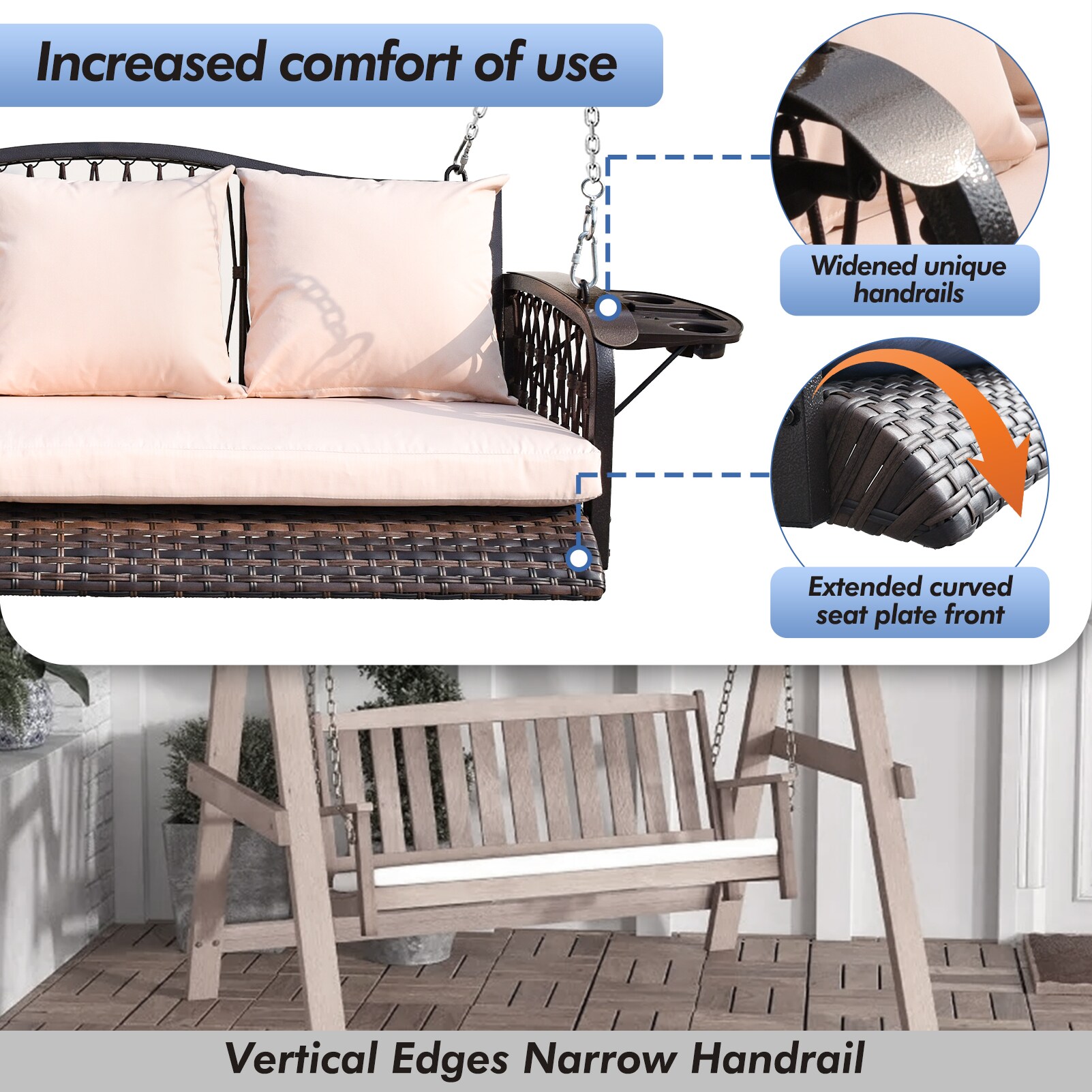 CESICIA GIGA-LS-F27 Replace-Porch-Swing-Glider-Tops - View #5