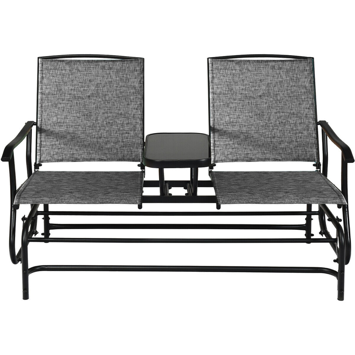 Outdoor metal deals glider rocker