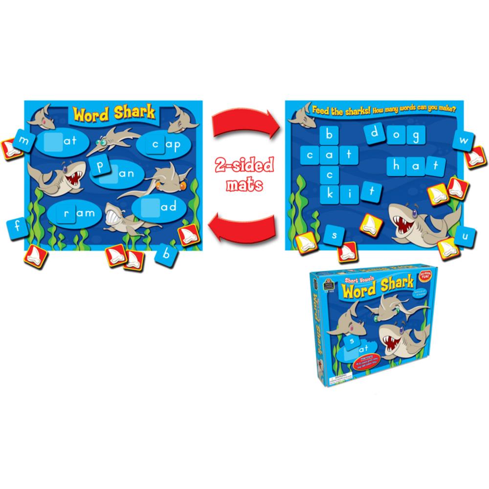 Teacher Created Resources Word Shark Short Vowels Game Educational Teacher Created Resources Word Shark Short Vowels Game Educational
