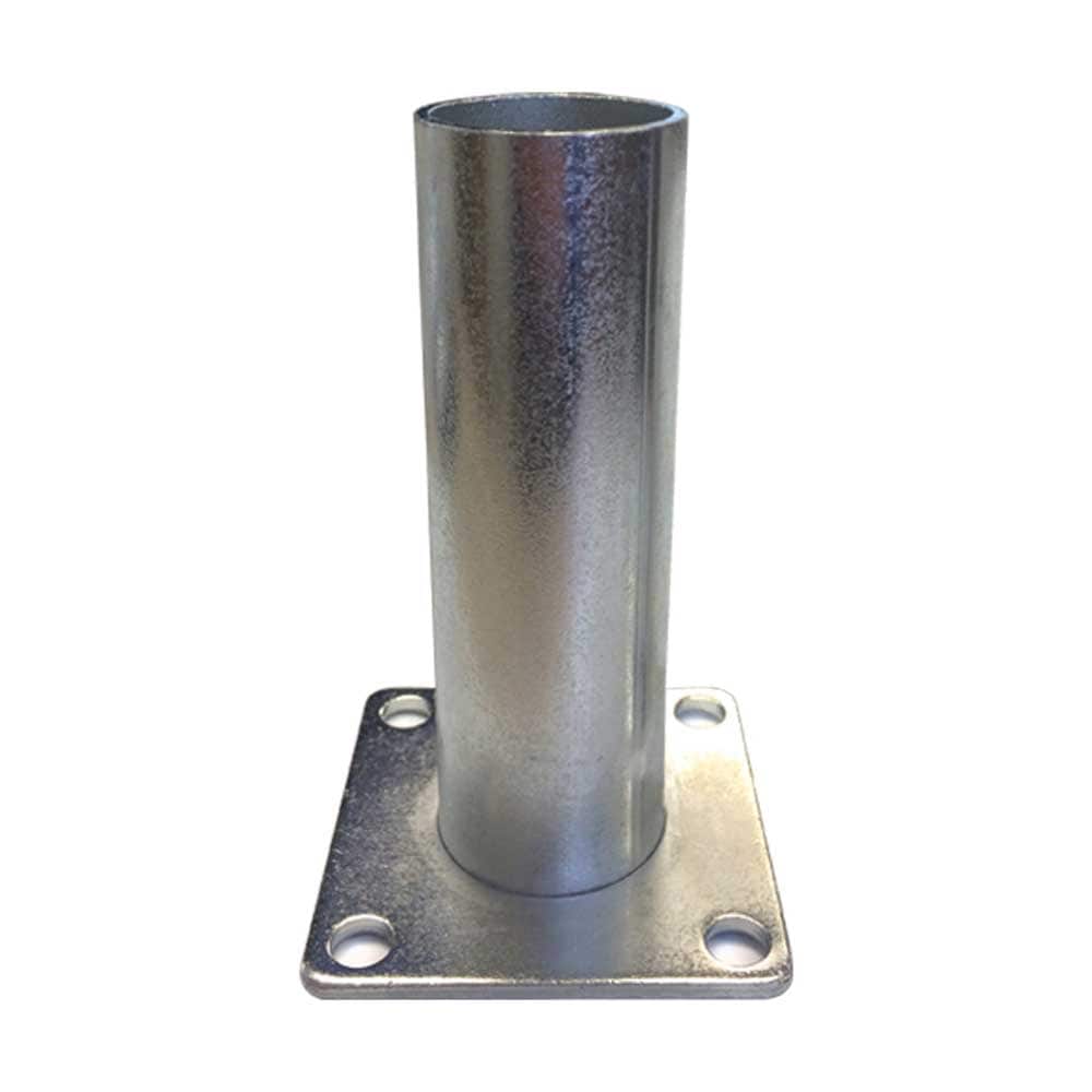 Pylex 13078-6 Spybase 1.88-in Zinc Plated Steel Post insert For Metal fence 6 -Pack