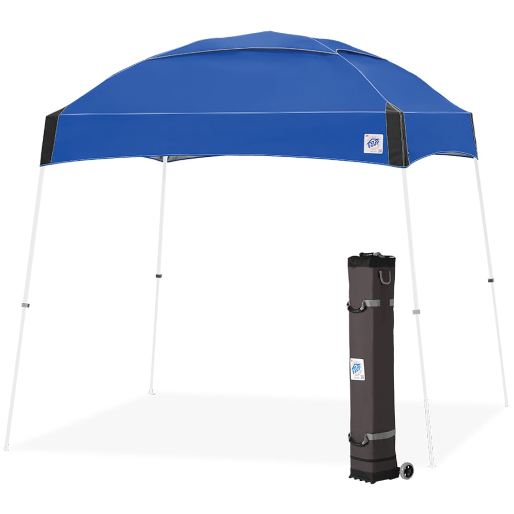 E-Z UP DM3WH10RB 10-Feet x 10-Feet Square Royal Blue Pop-up canopy