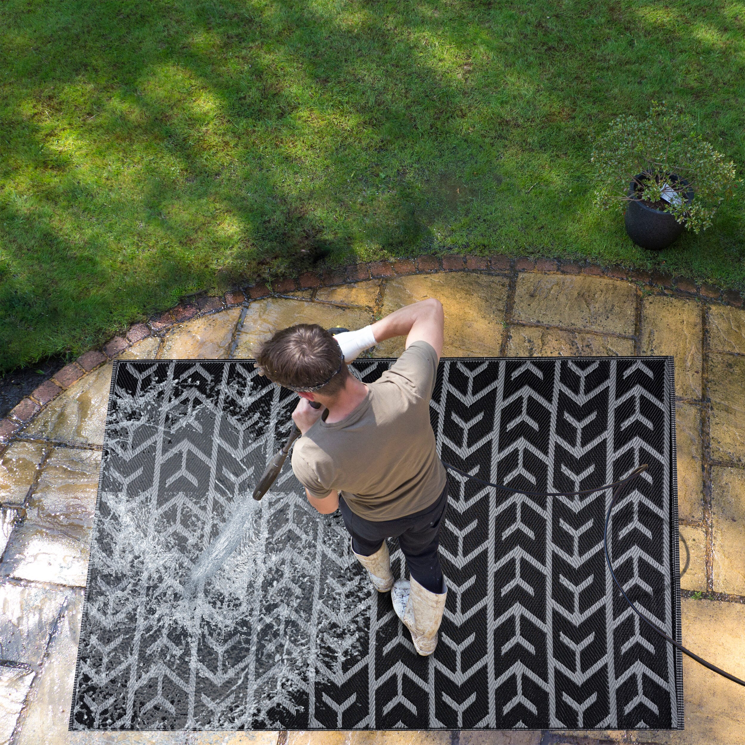 Playa Rug PLY-R-AMS-BG-5X7 rugs - View #5