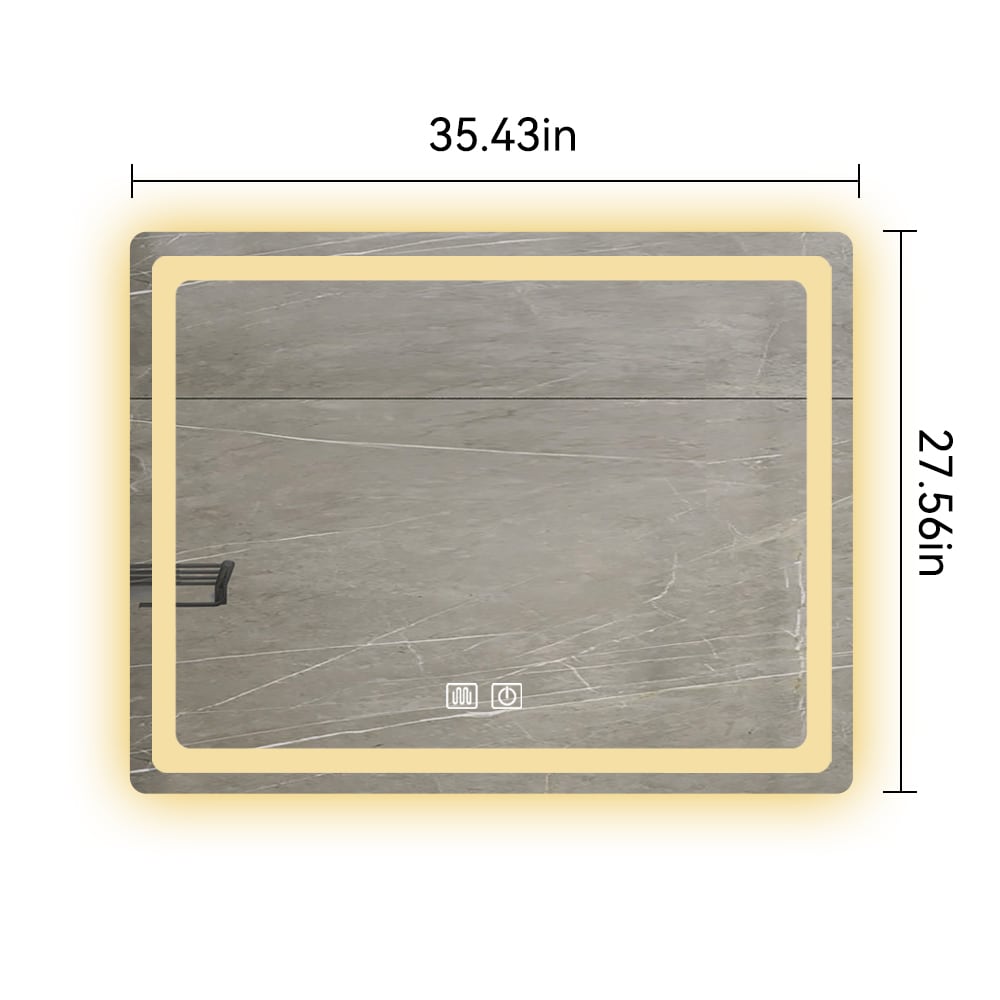 Blisstyle ZZZ1488UHTEUY Framed-Bath-Mirrors - View #9