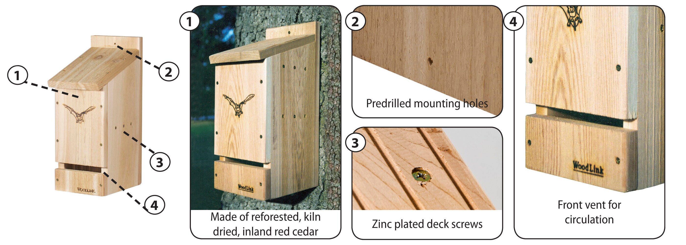Woodlink 24325 Bee-Houses - View #5