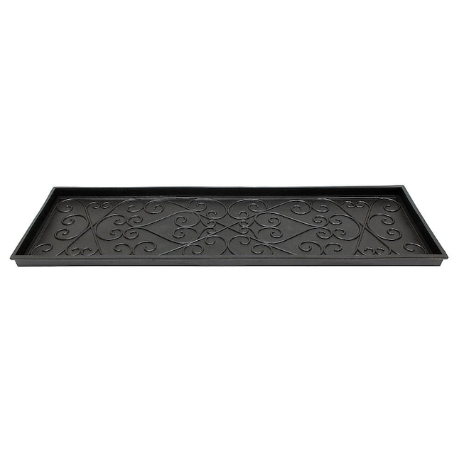 Achla Designs Scrollwork Rubber Boot Tray Large