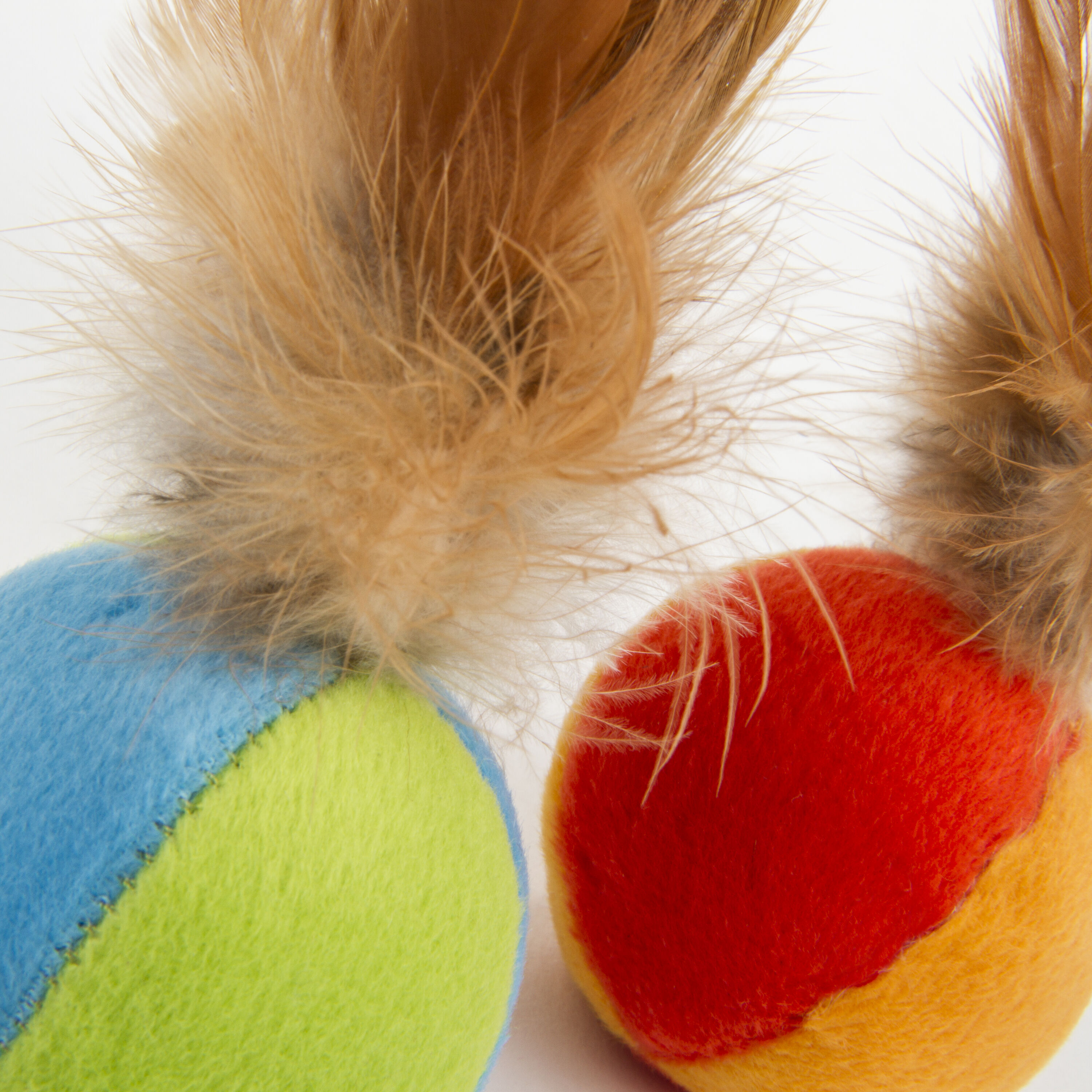 SmartyKat Kicked Critter Crinkle Kicker Plush Cat Toy