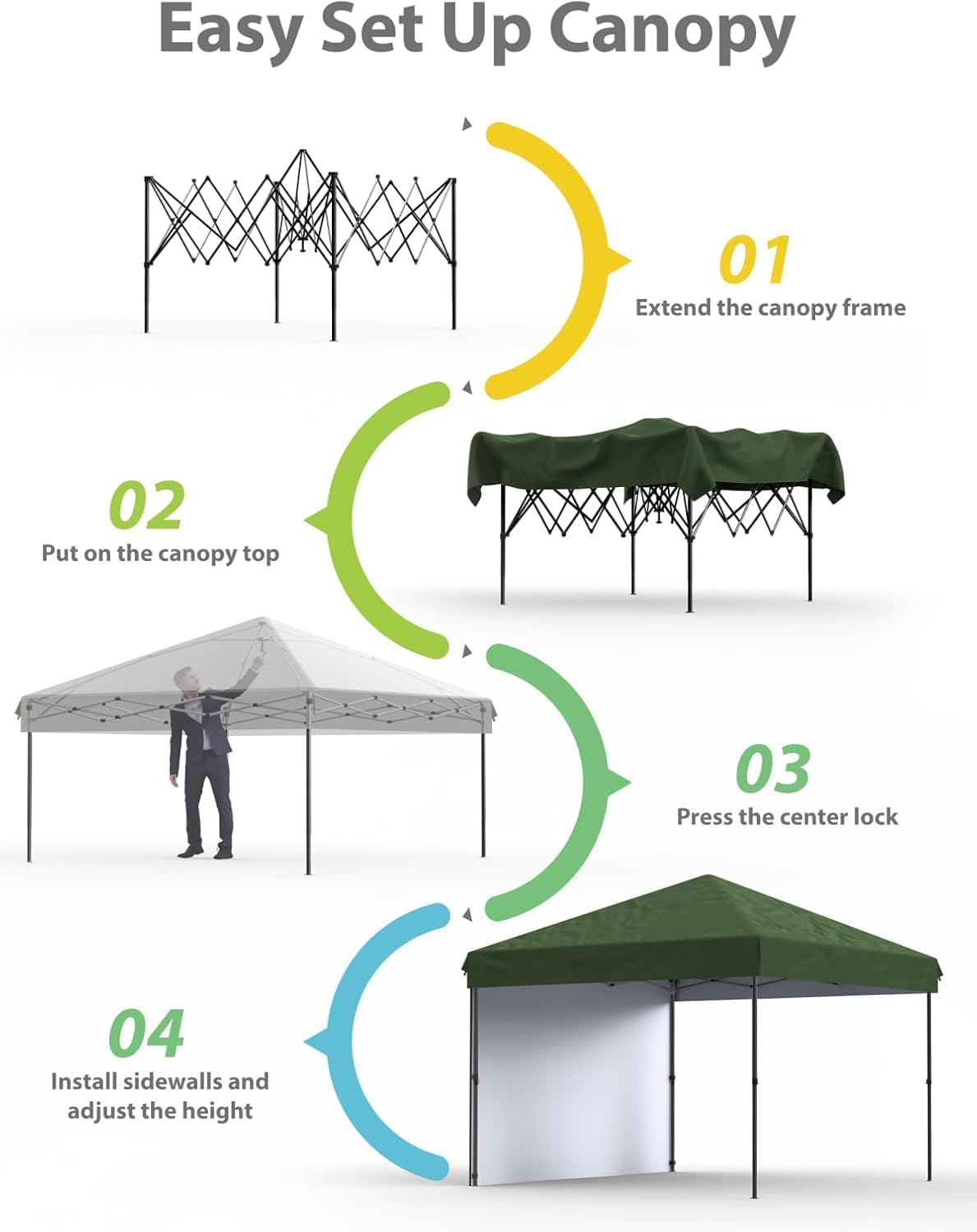 Qeetex CANOPY-10SD95CC Carport-Covers - View #6