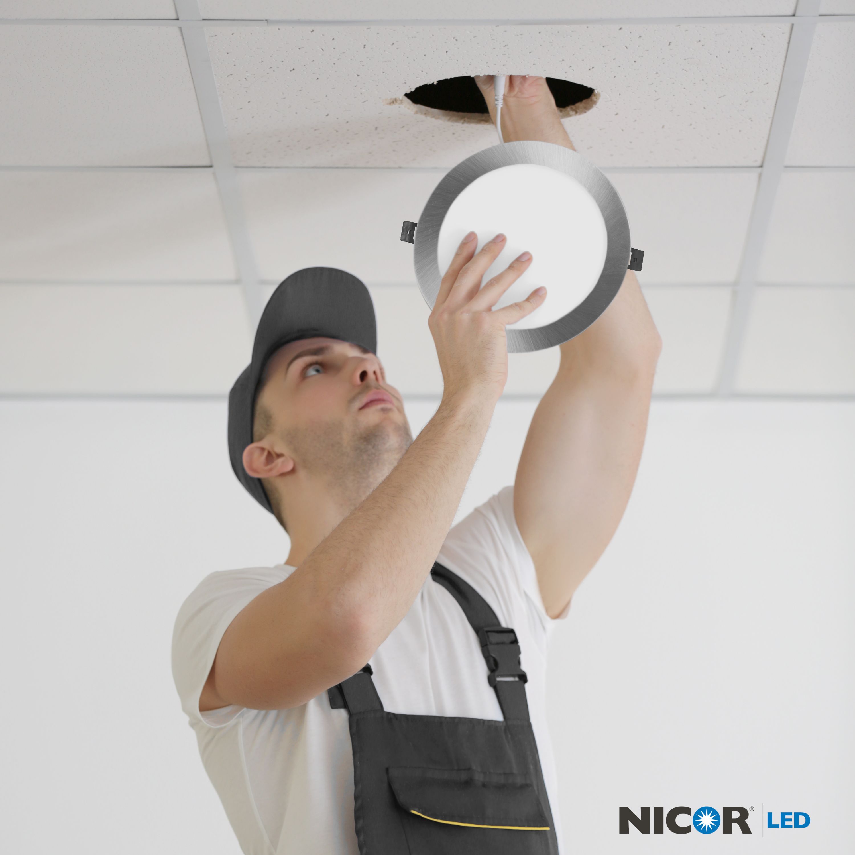 Nicor Lighting DLE63120SRDNK Led-Retrofit-Downlight - View #7