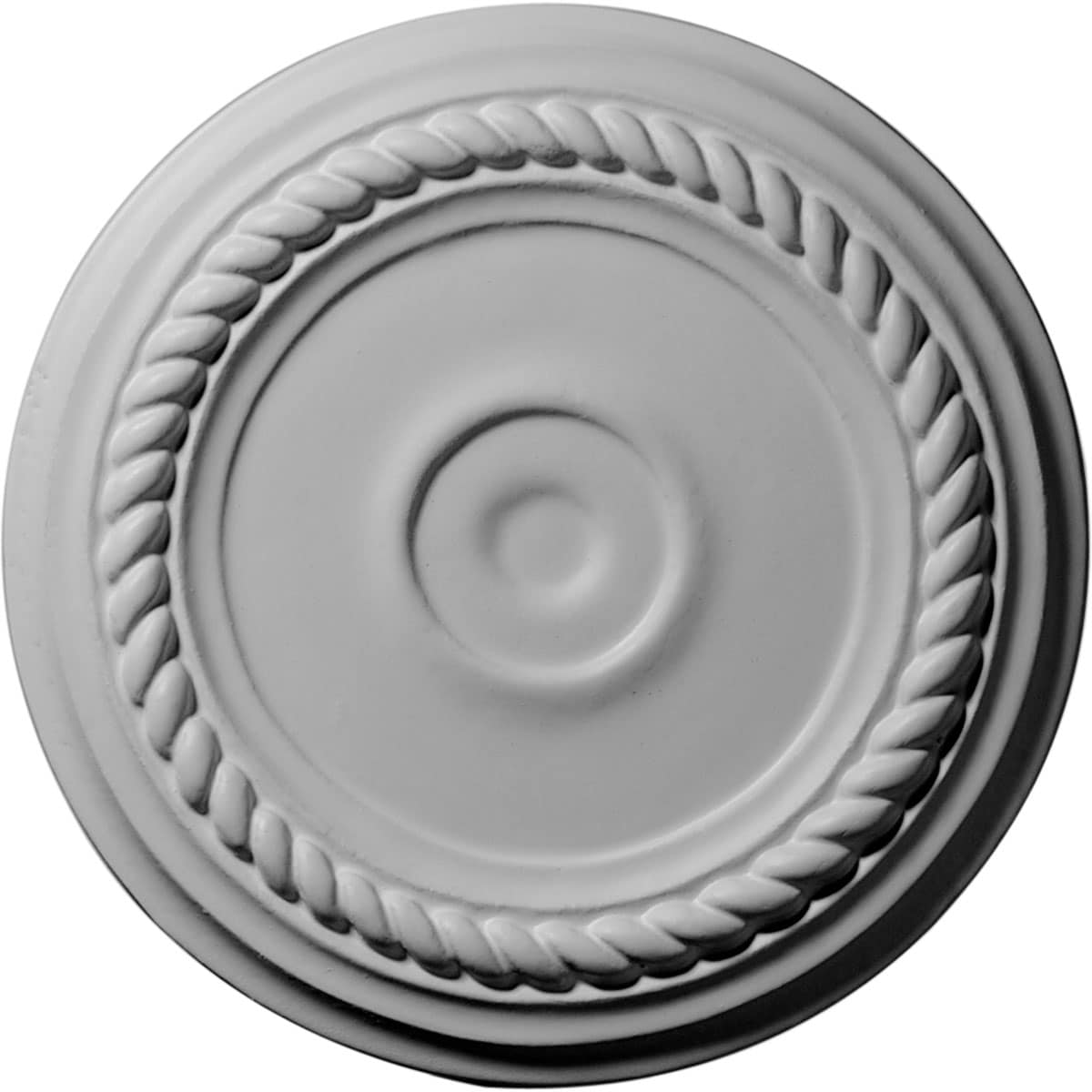  CM07AL Alexandria 7.875-in W x 7.875-in L Traditional Urethane Whole Ceiling Medallion