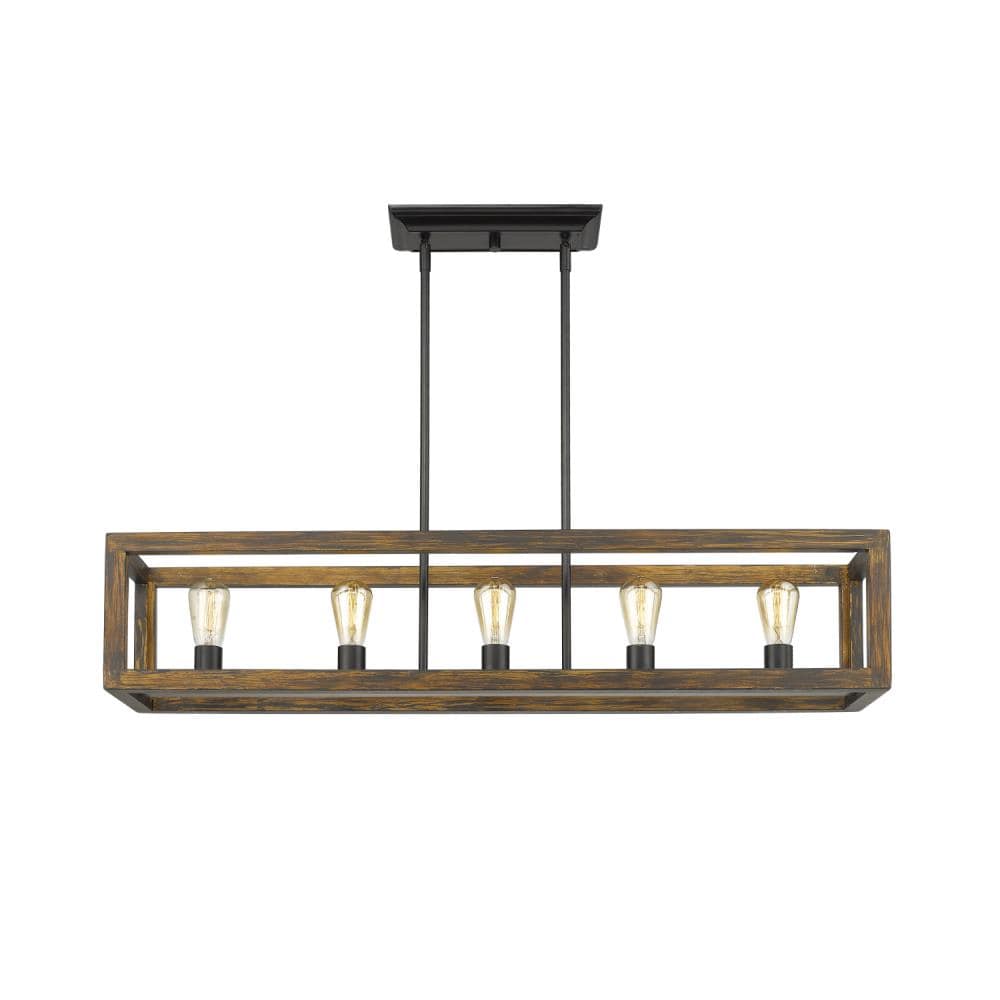 Golden Lighting 0270-LP BLK Pendant-Lights - View #2