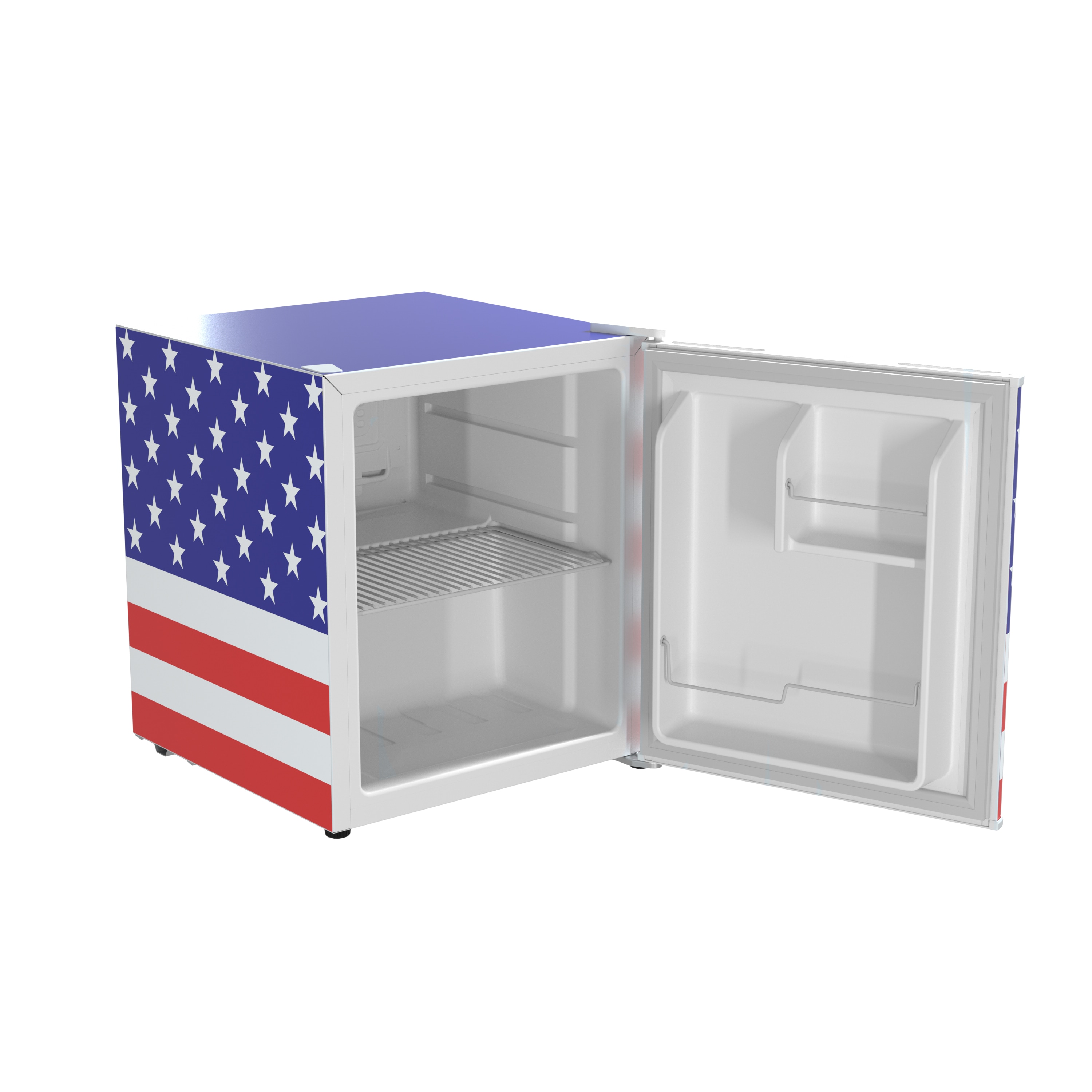 7 Cu Ft American Flag Fridge - Unique! for Sale in Roslyn Heights, NY -  OfferUp
