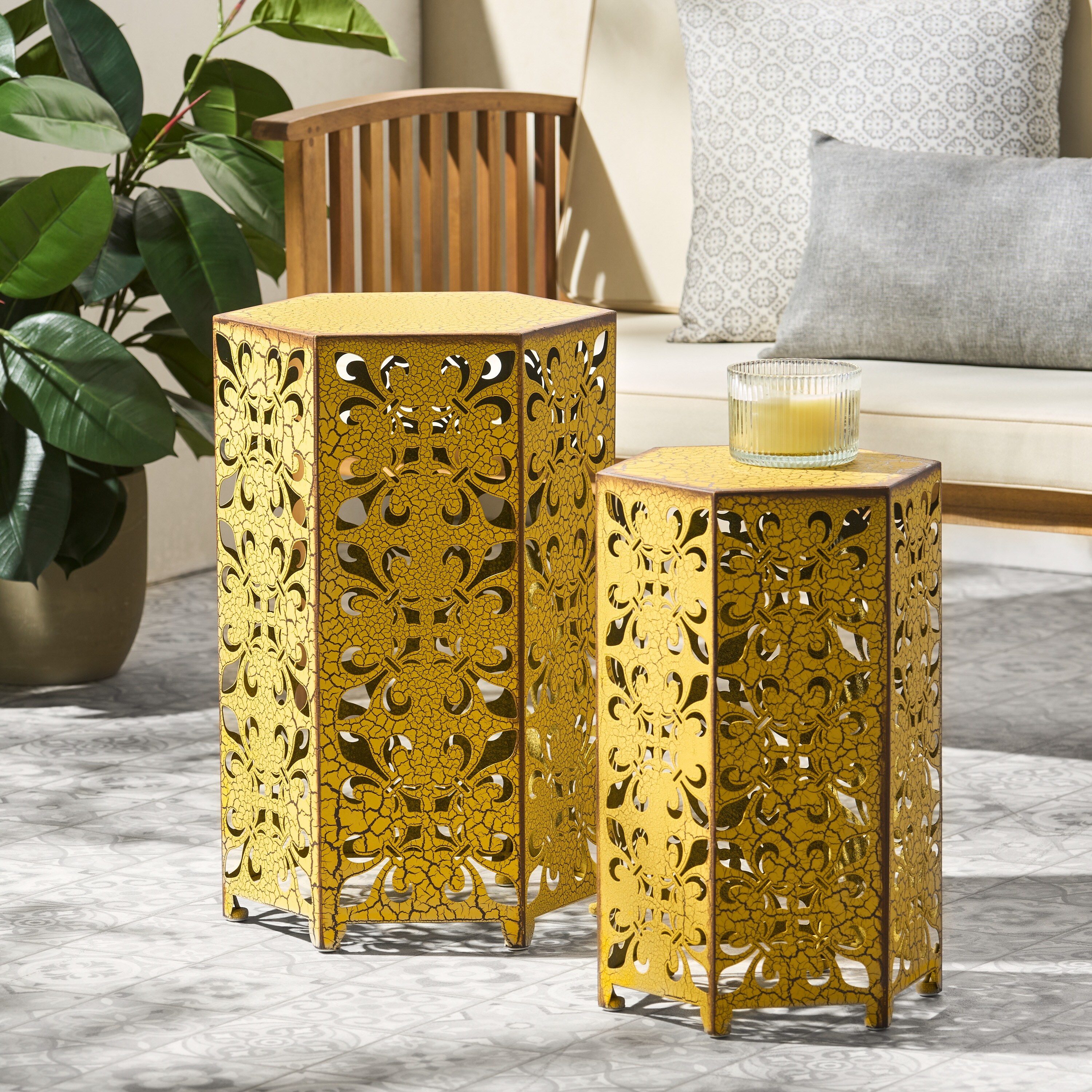 AHIOU HOME ZAAHG-69460.00TGS Garden-Stools - View #3