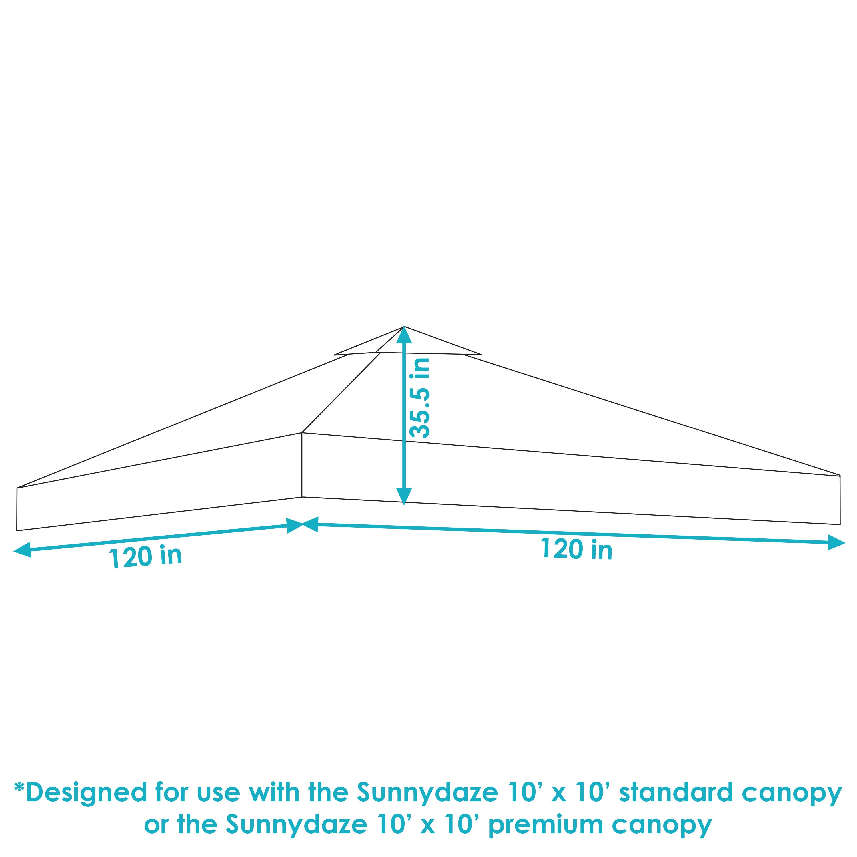 Sunnydaze Decor WUY-011 Canopy-Parts-Acc - View #3