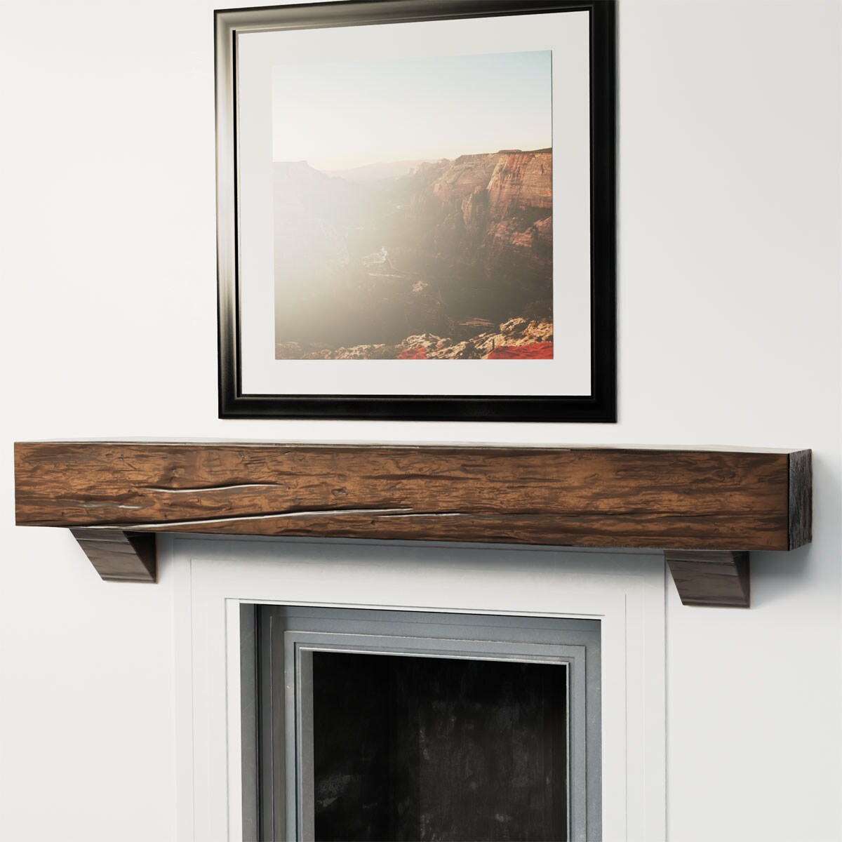 Ekena Millwork MANURW08X12X36ASZD Mantel-Shelves - View #11