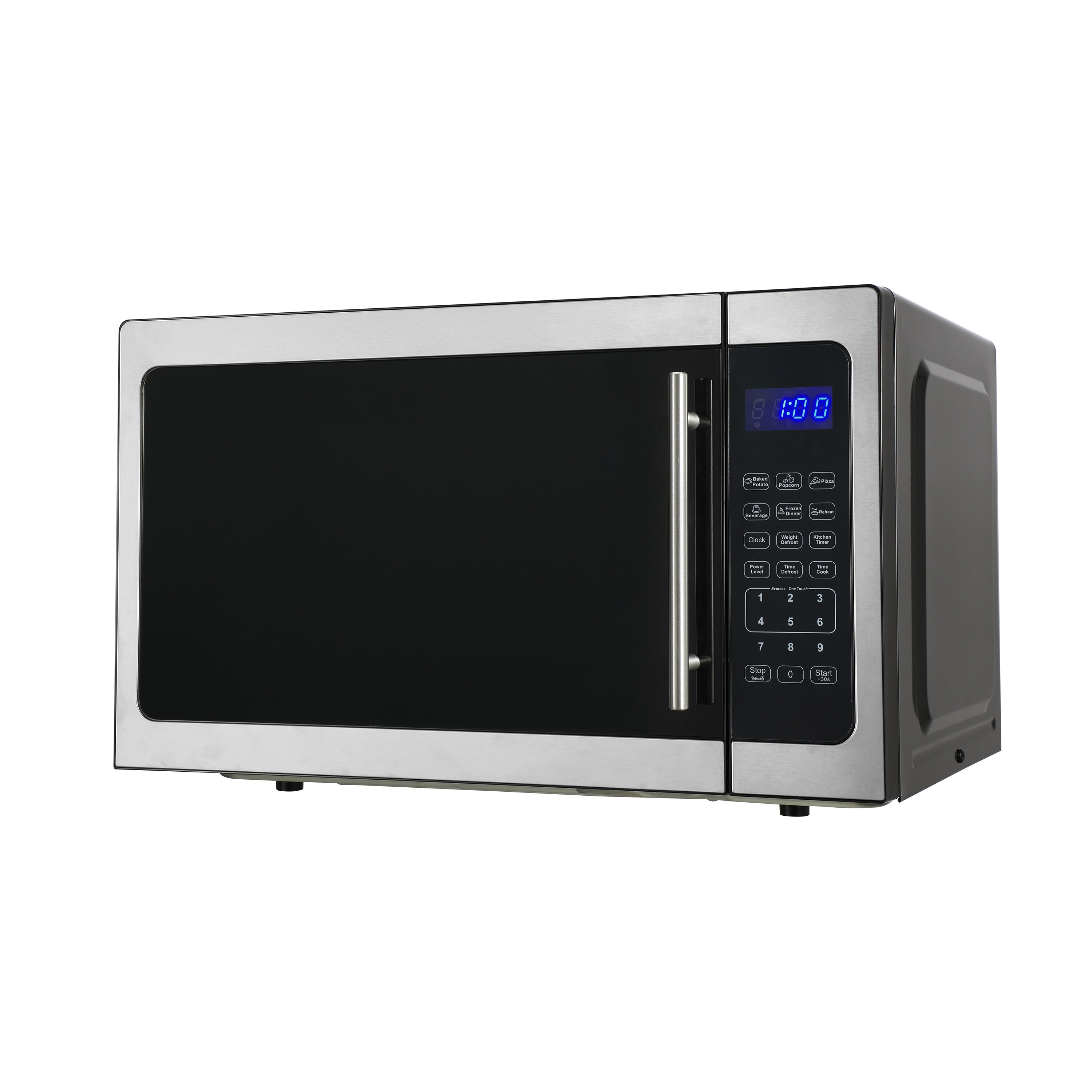 Avanti 1.5 Cu Ft Silver Stainless Steel Countertop Microwave for RV
