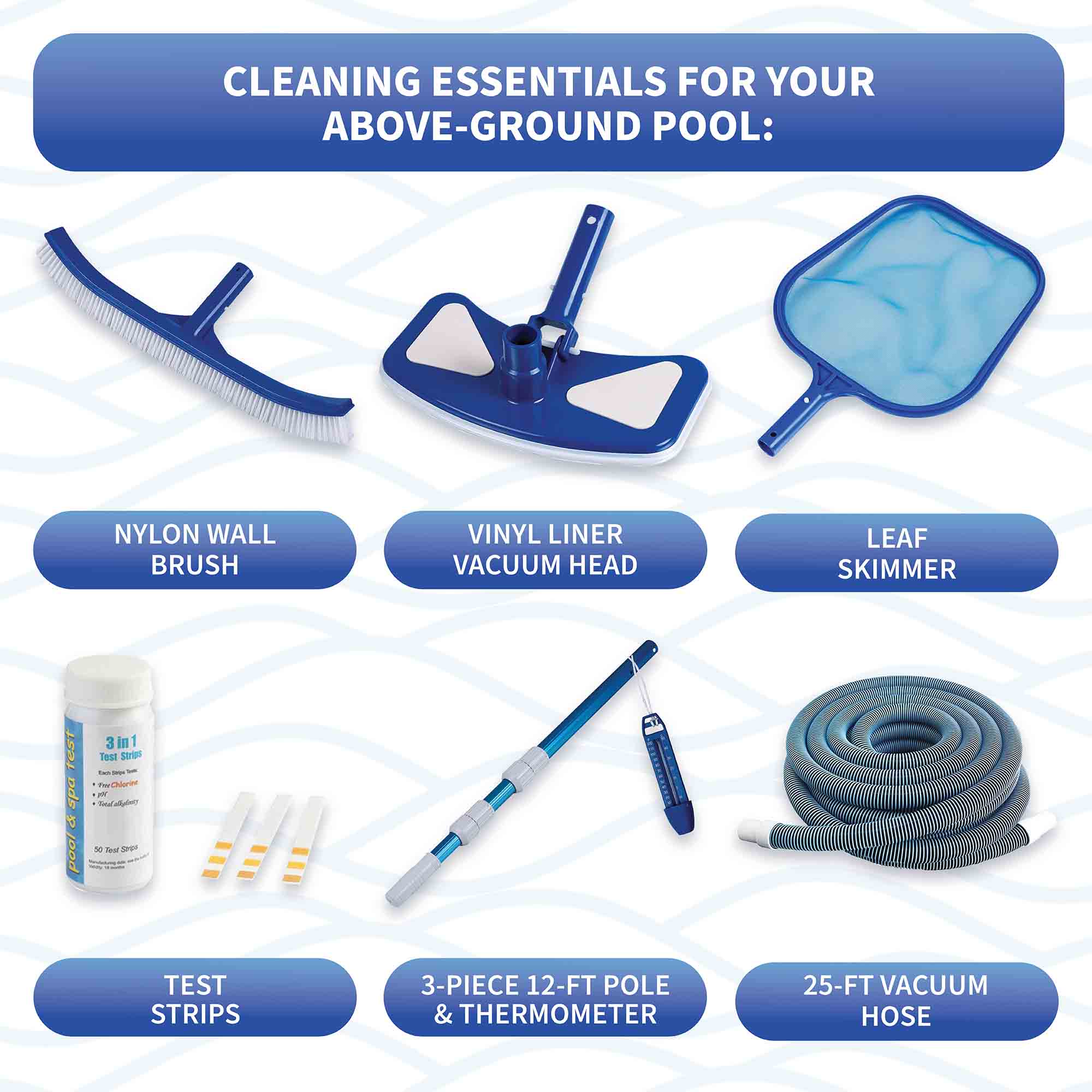 Blue Wave NA390 Pool-Vac-Brush-Skim-Parts - View #2