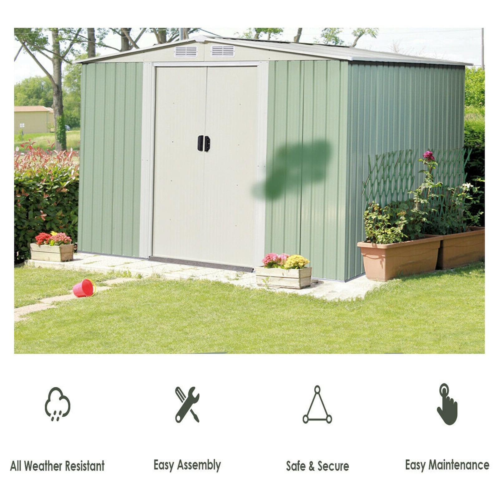 SUGIFT LW108SUGHY4377 Metal-Storage-Buildings-Sheds - View #2