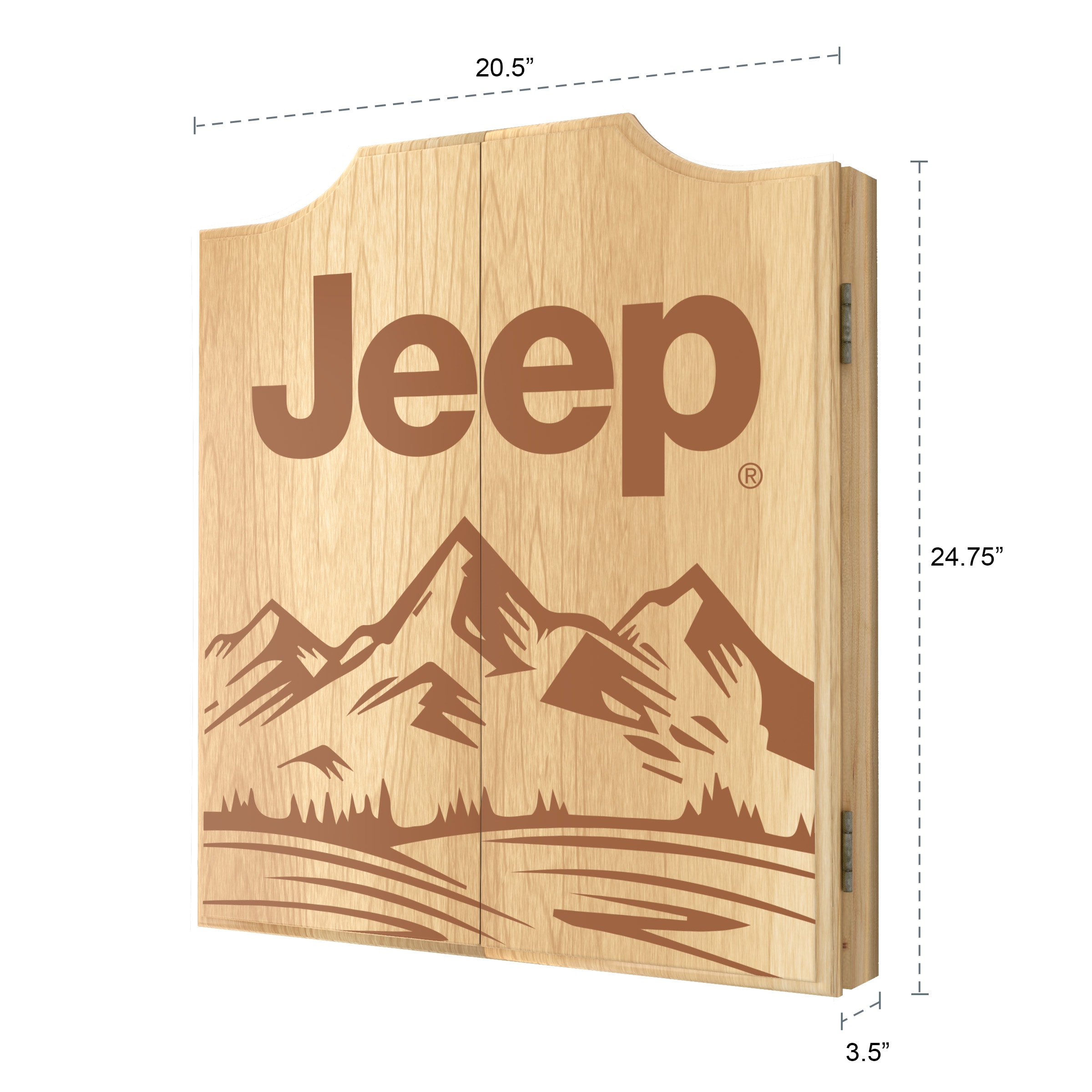 Trademark Gameroom JEEP7010-MTN06 Dartboard-Cabinets - View #7