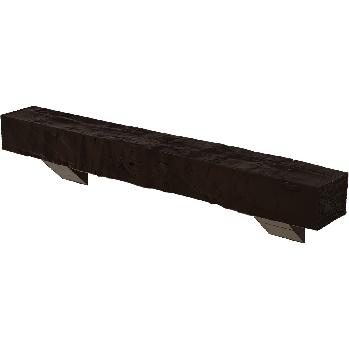 Ekena Millwork MANUHH06X10X60BKNM Mantel-Shelves - View #3
