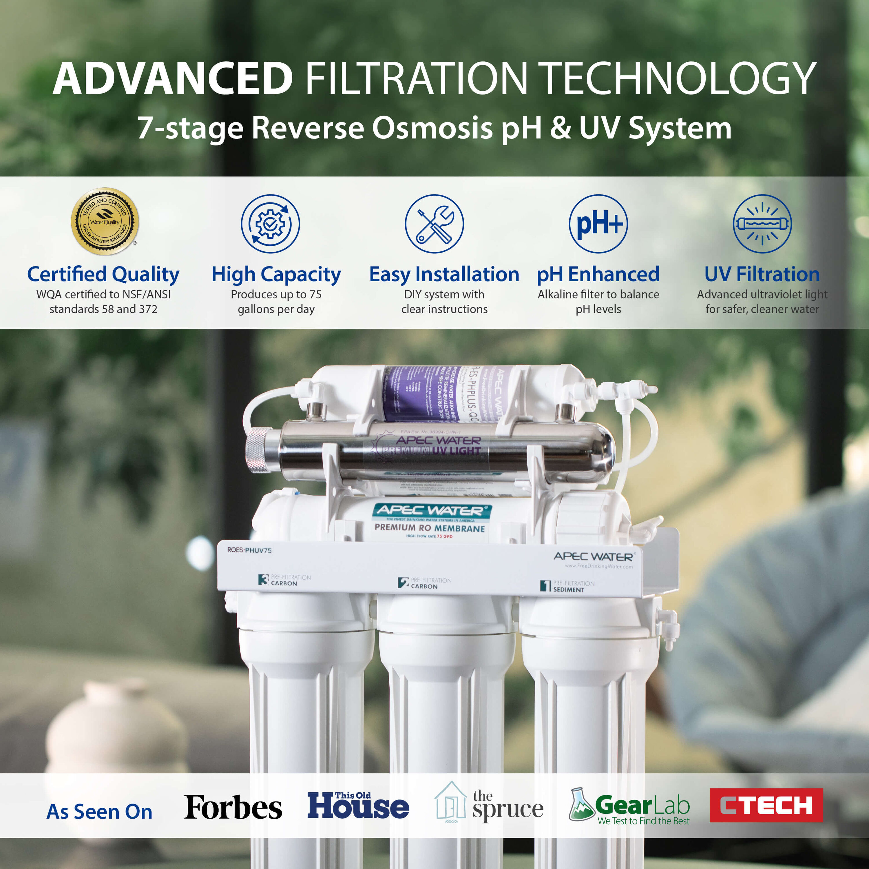 APEC Water ROES-PHUV75 Under-Sink-Filtration-Systems - View #2