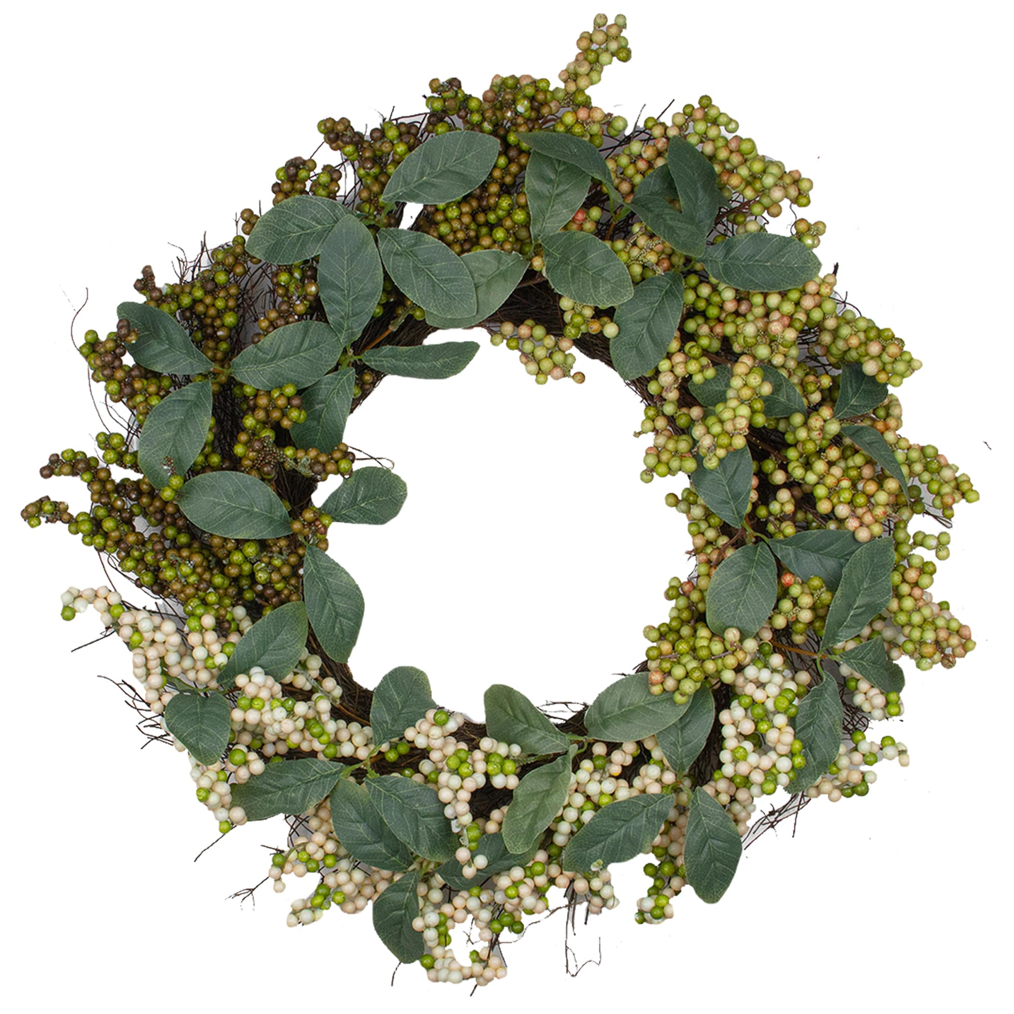 Northlight 33532677 1-ft 24-in Berries Artificial Wreath