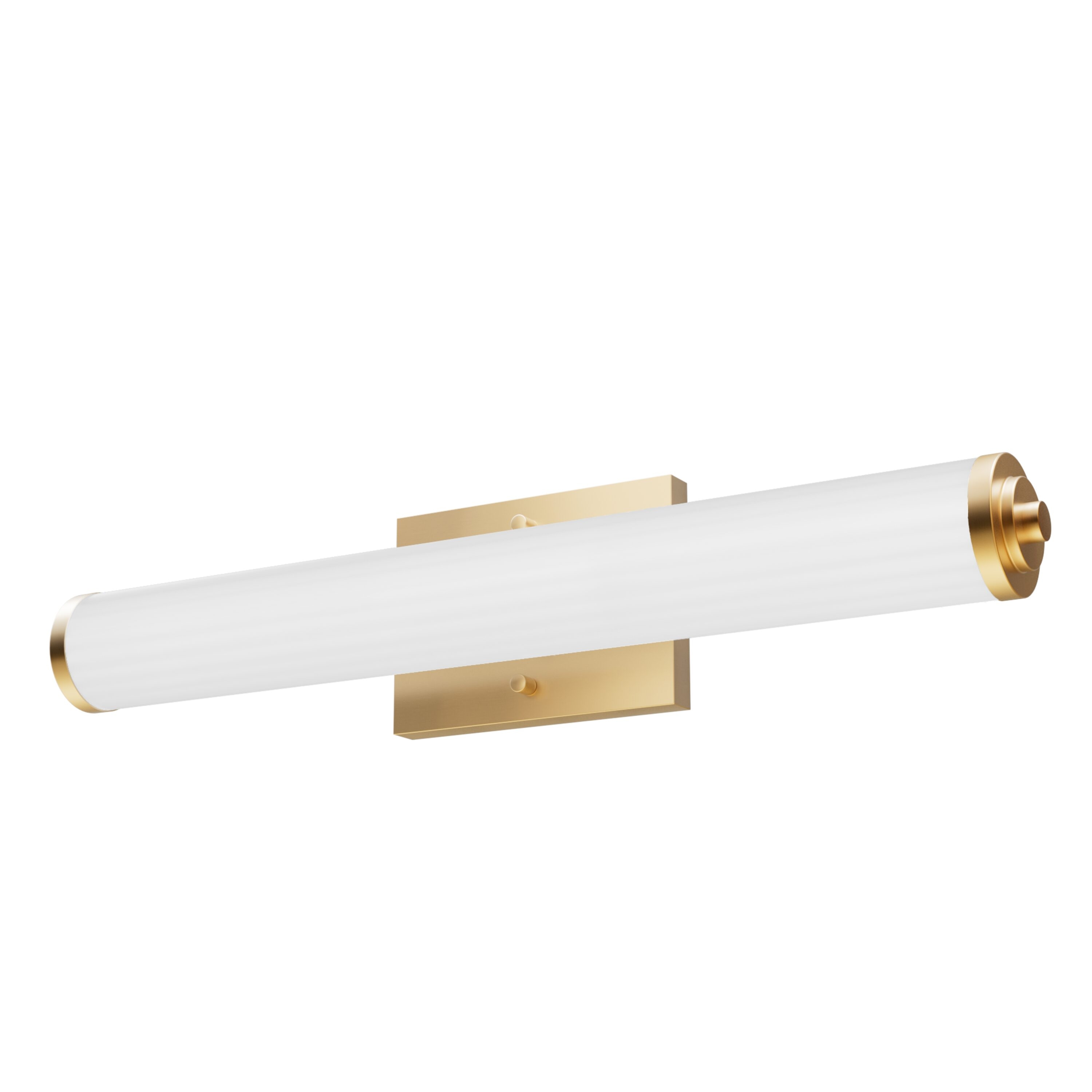 Hunter 19938 Holly Grove 24-in 2 -Light Satin Gold Traditional Vanity light