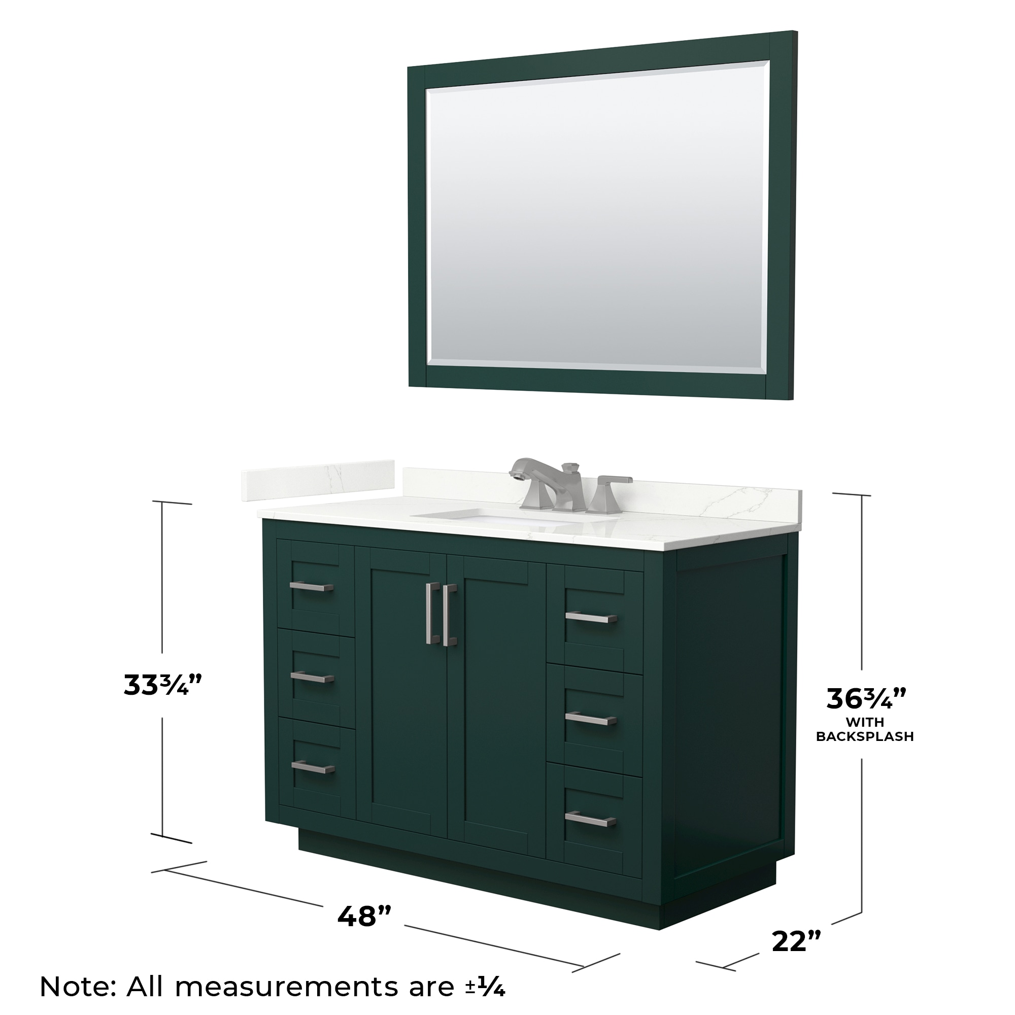 Wyndham Collection WCF292948SGEGTUS3M46 Bath-Vanity-Combo - View #6