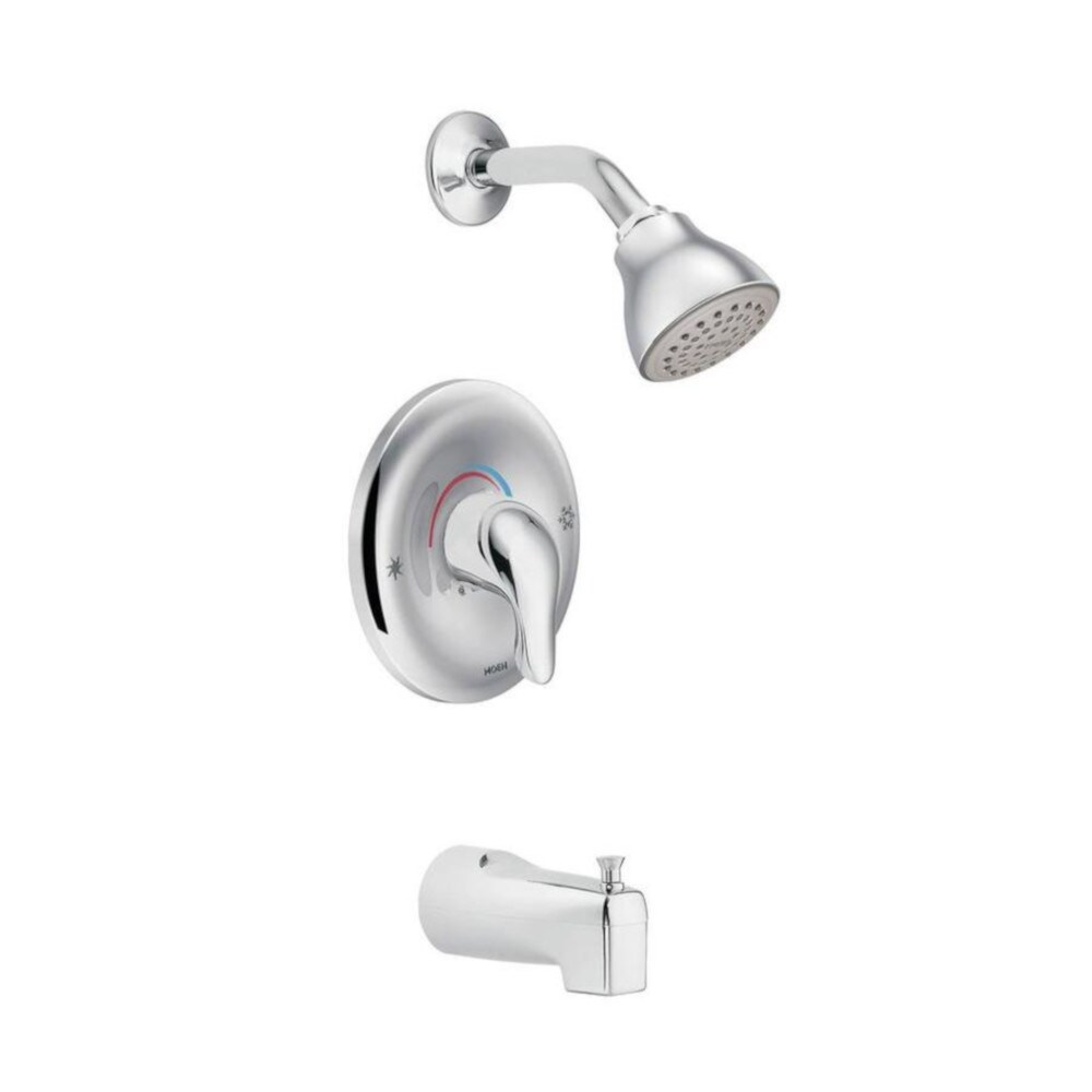 Moen 710139 Chateau Chrome 1-handle Single function 2.5-in Round Shower Faucet