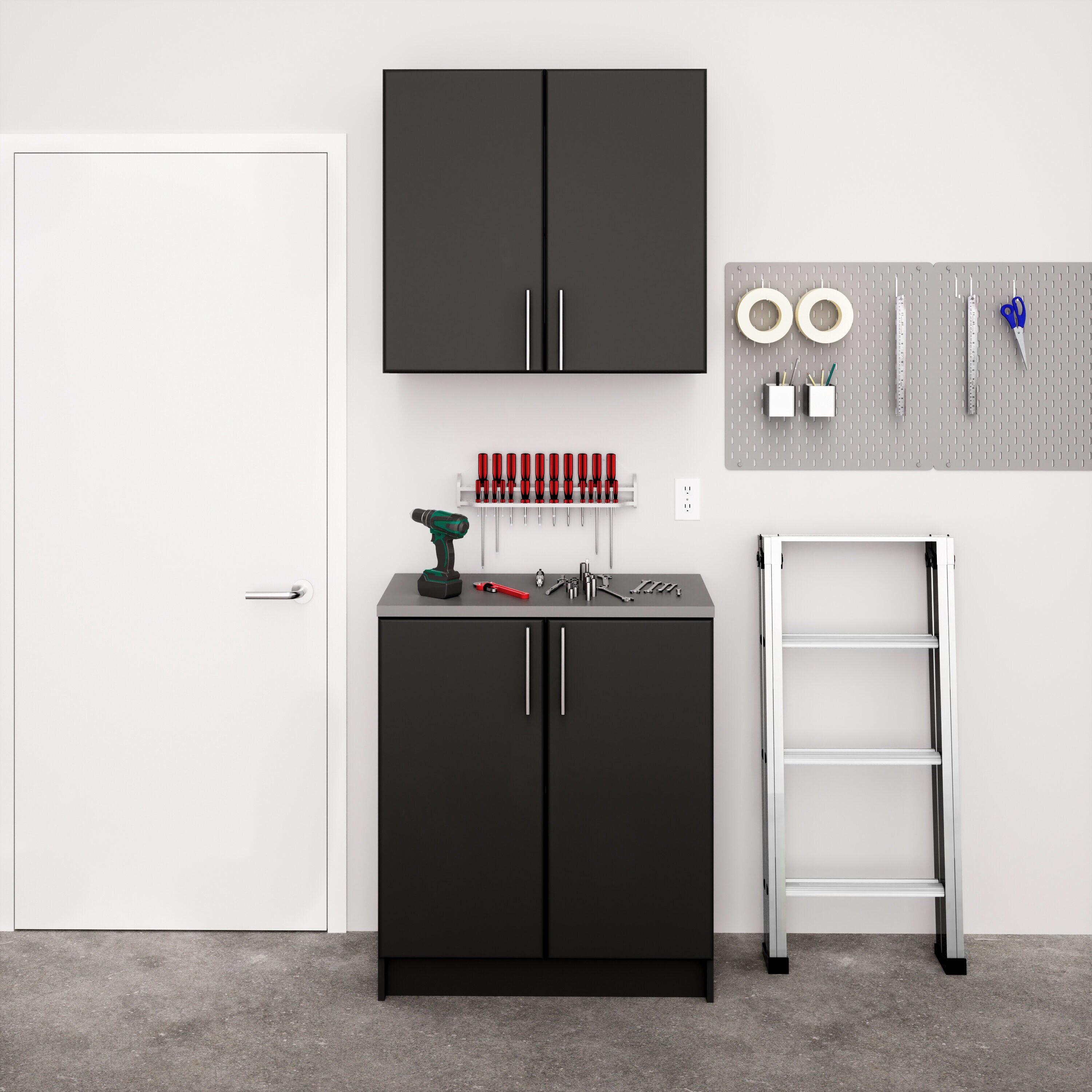 Prepac BRSX-1017-2M Utility-Storage-Cabinets - View #4