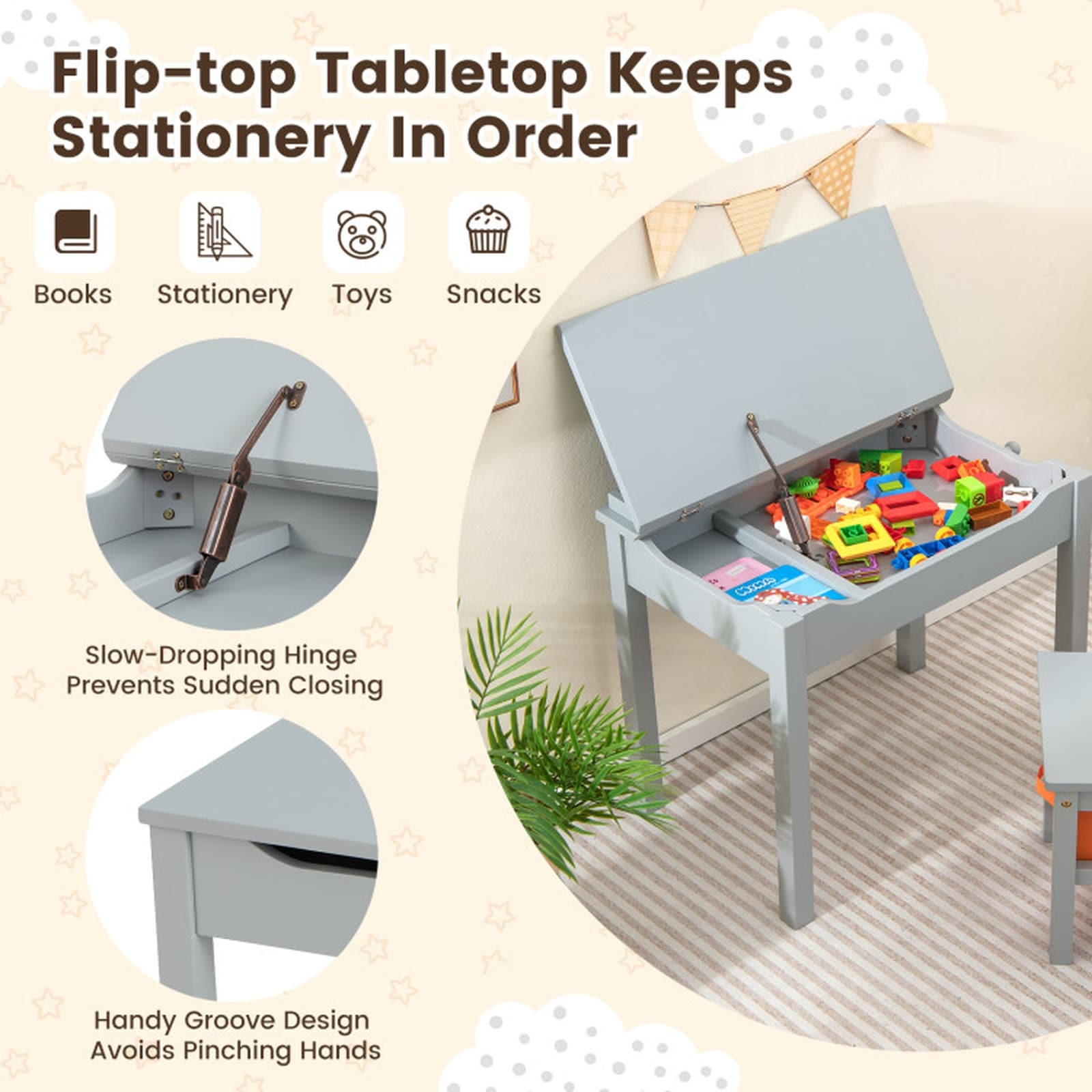 SUGIFT LW108SUGHY2762 Kids-Play-Tables - View #5