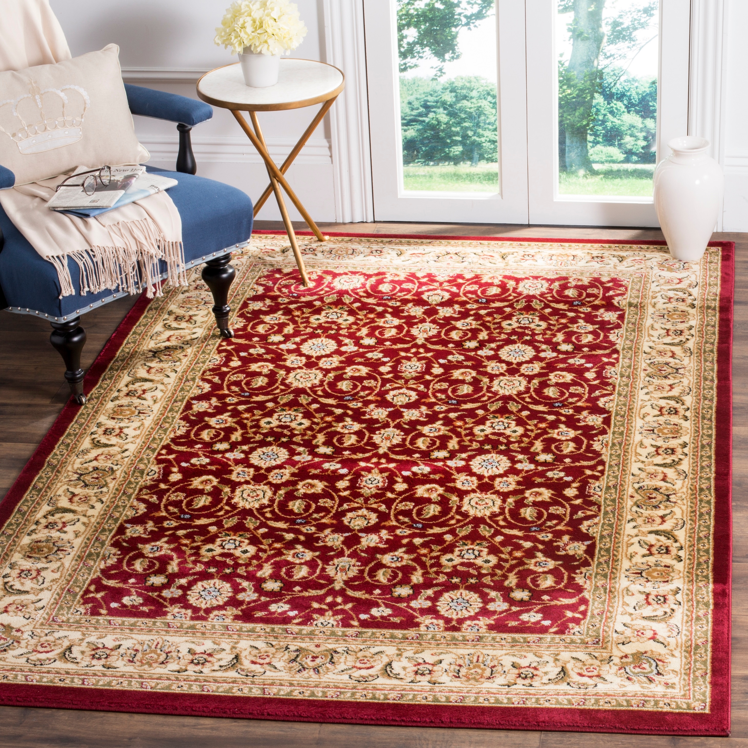 SAFAVIEH Flat Non-slip Rug Pad - Off-White - On Sale - Bed Bath