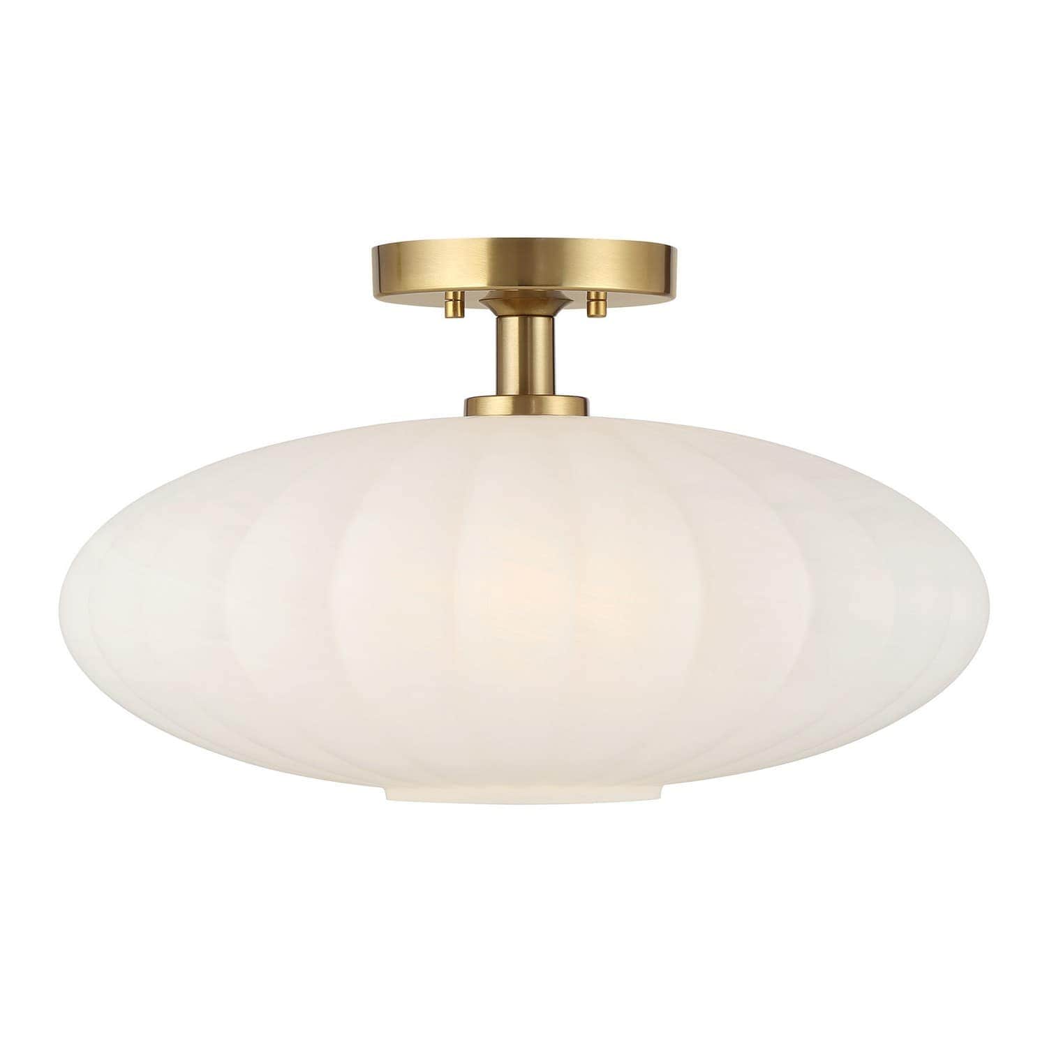 Trade Winds Lighting TW69378NB Ceiling Light in Natural Brass