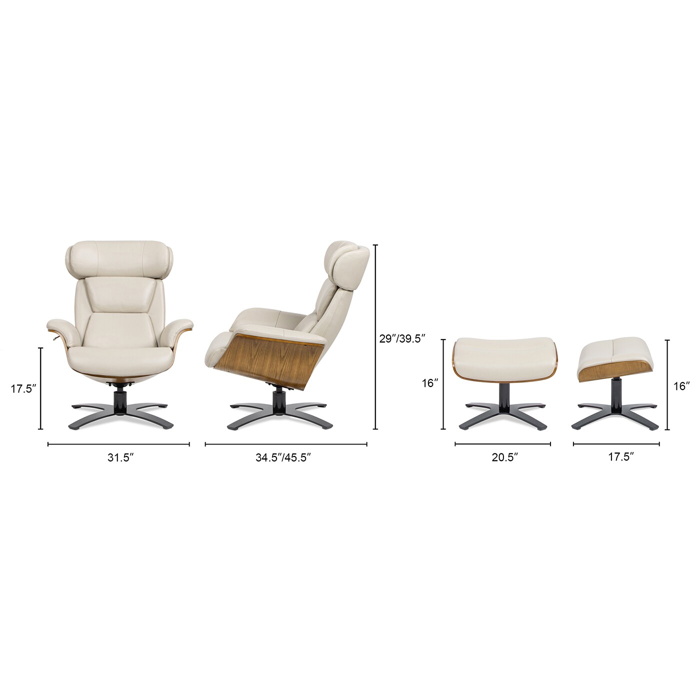 Jennifer Taylor Home L2P-KLN-60650S recliners - View #5