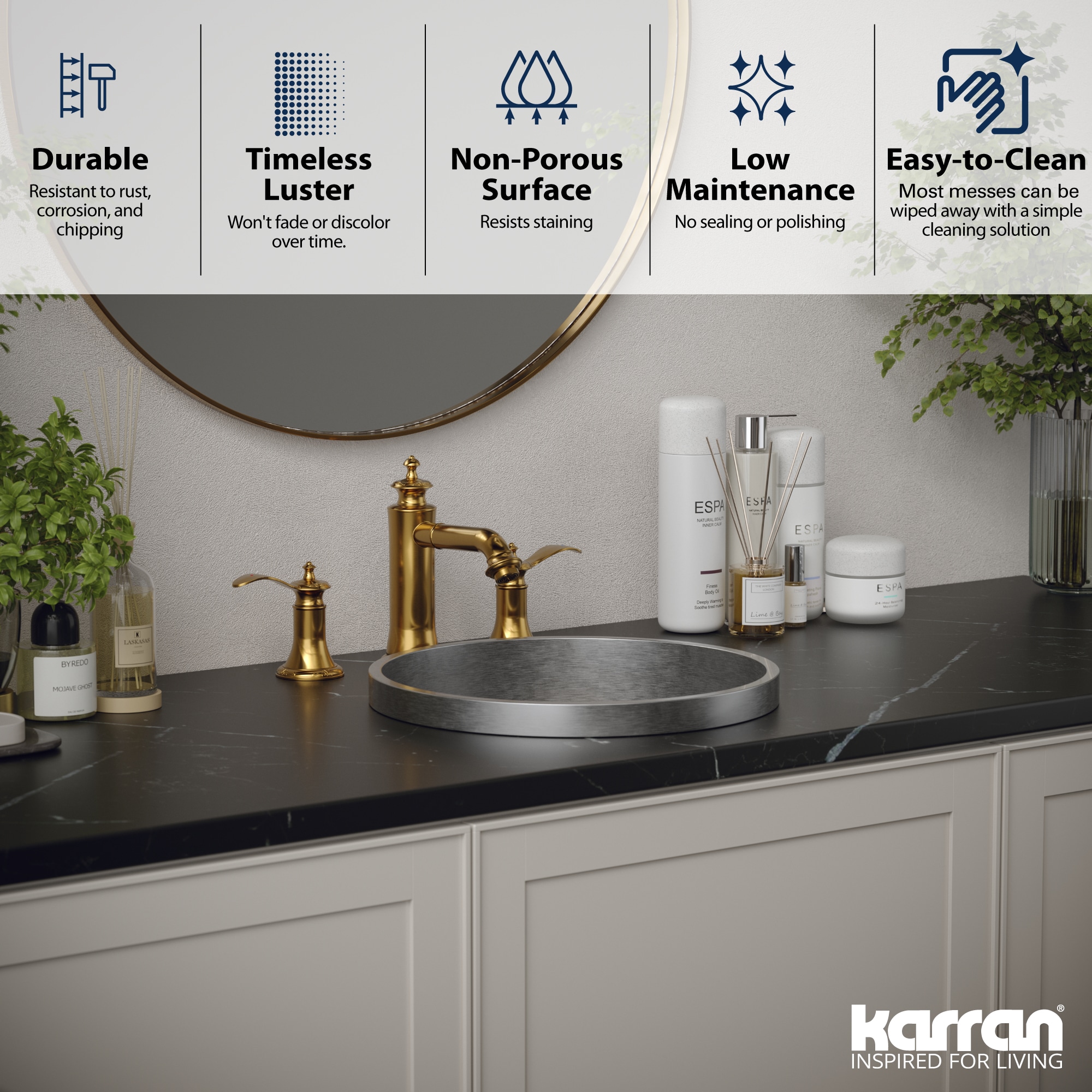 Karran CCT100SS Bath-Sink - View #5