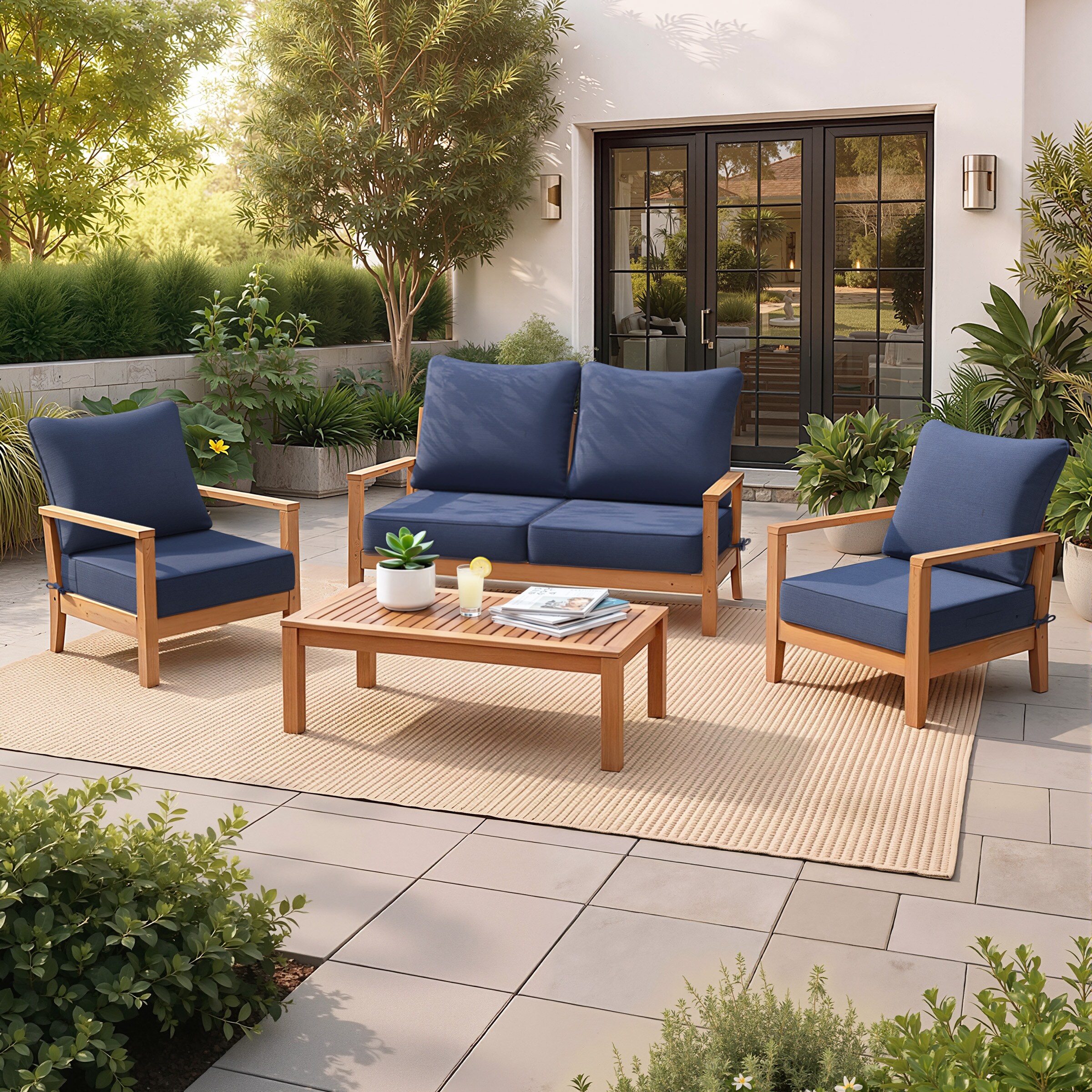 Pellebant ST25-CU112NAV-2 Patio-Furniture-Cushions - View #8