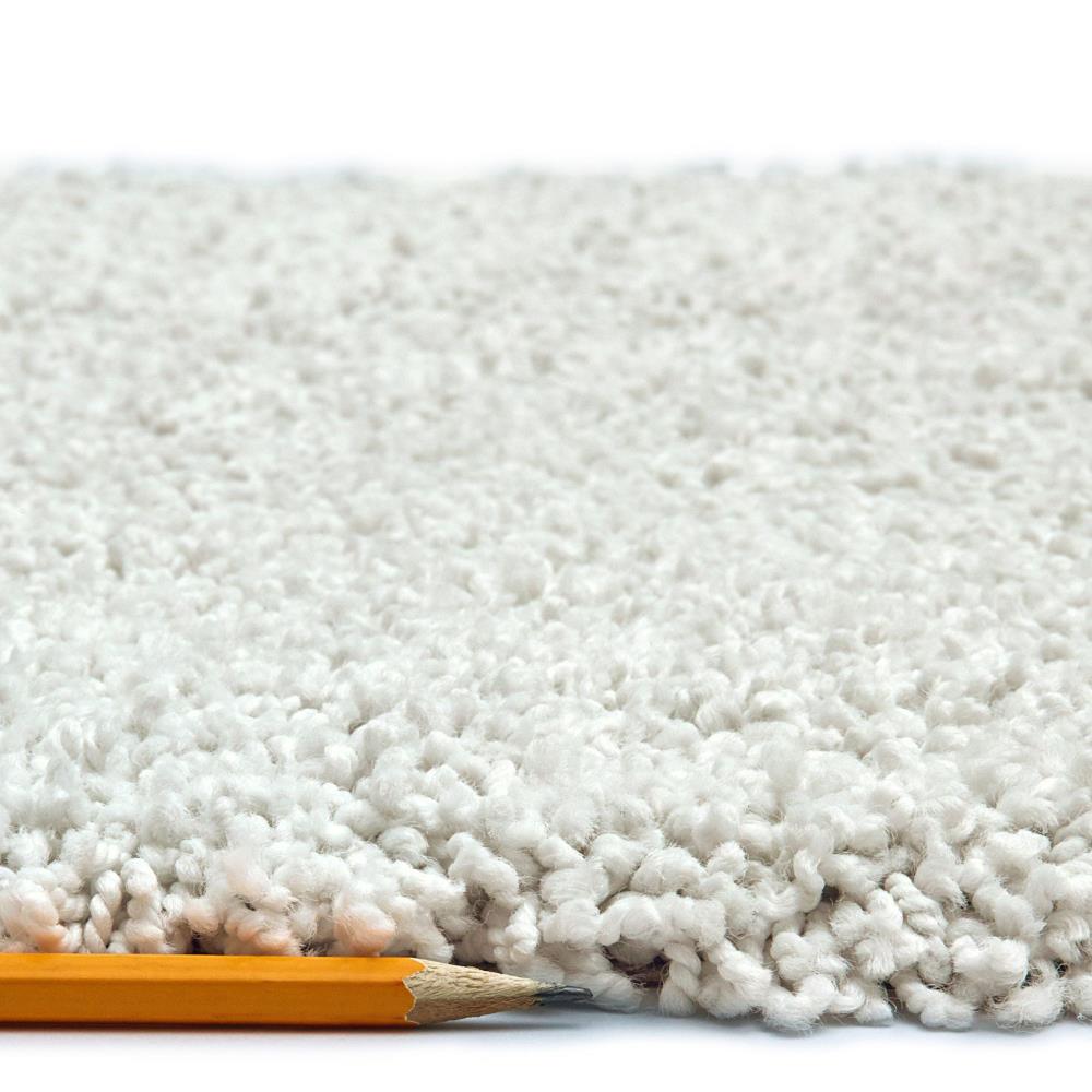 Shaw Floorigami Plume Perfect Feather Grey DIY Carpet 4-Pack 24-in Feather Grey Shag/Frieze Peel-and-Stick Carpet Tile