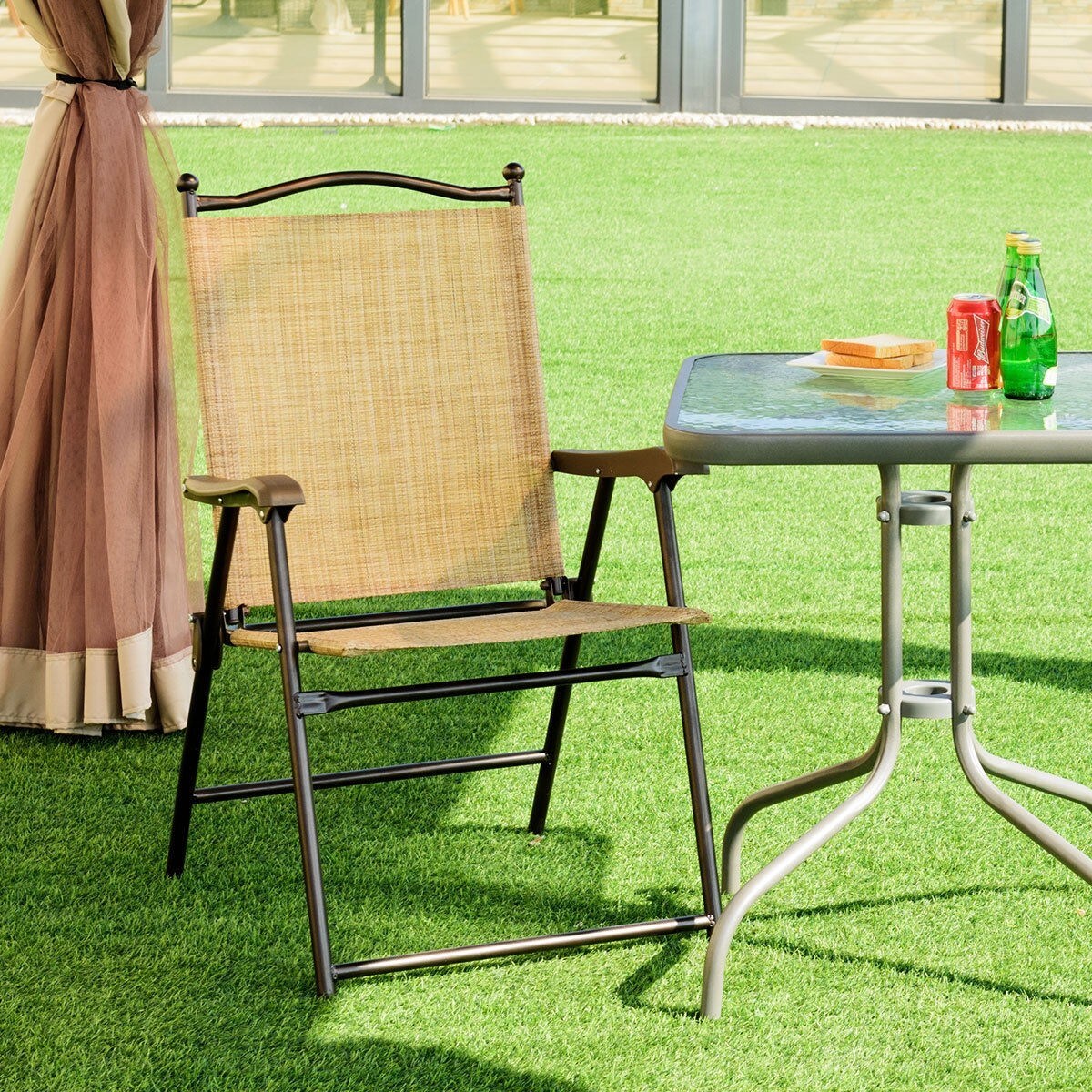 Clihome CWCH-OP3568-2YE Patio-Chairs - View #2