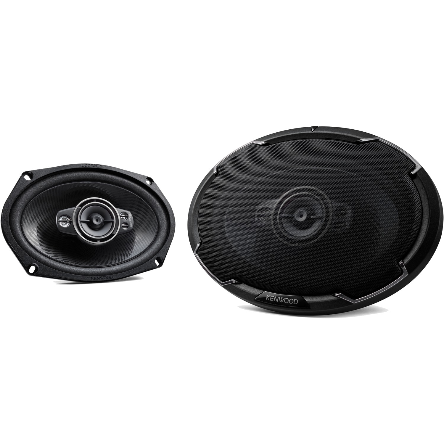 KENWOOD KWDKFC6996PS Kenwood Performance Series Kfc-6996ps 6-in. X 9-in., 650-watt-max 5-way Full-range Speakers, Black, 2 Pack