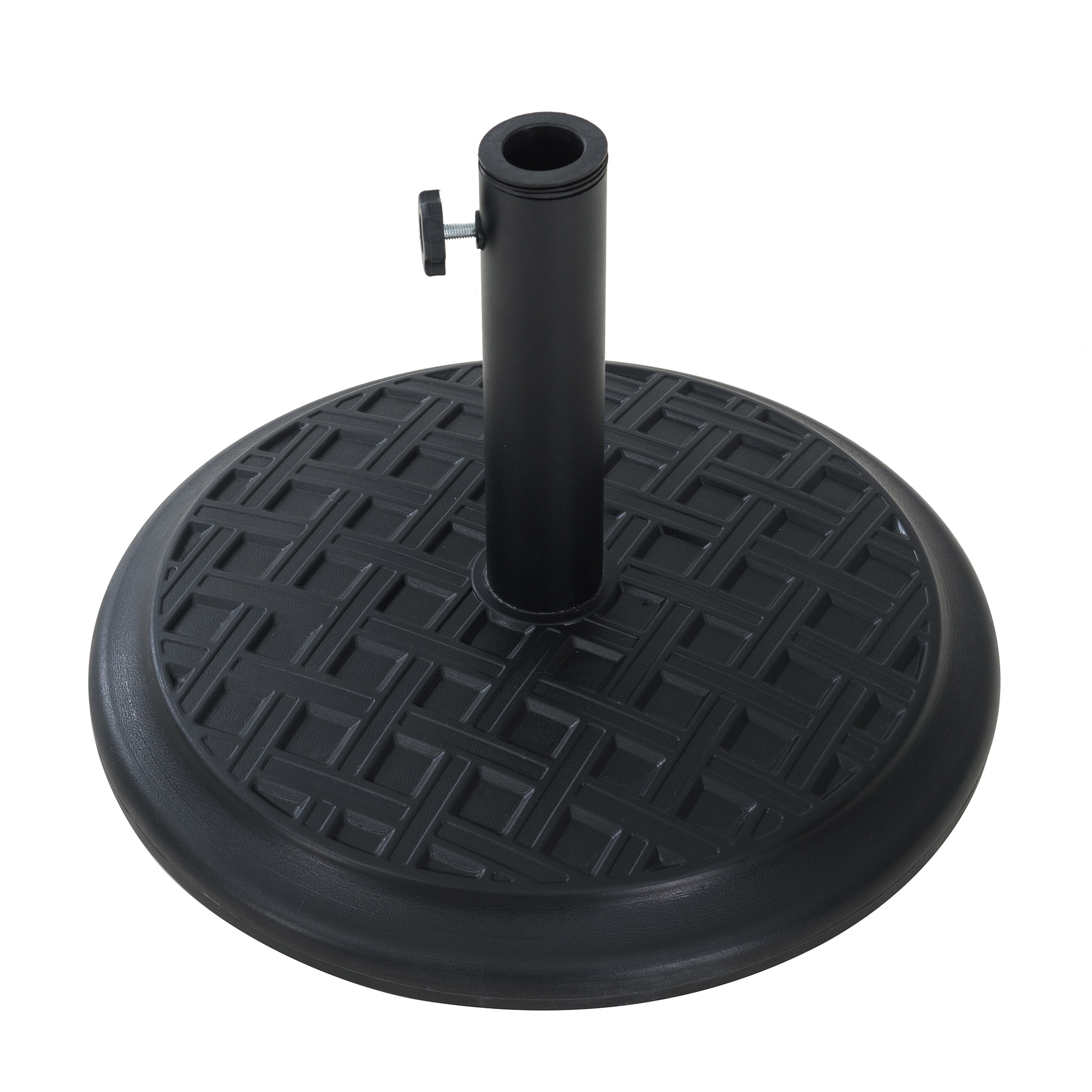 Sunjoy Black Patio Umbrella Base in the Patio Umbrella Bases department ...