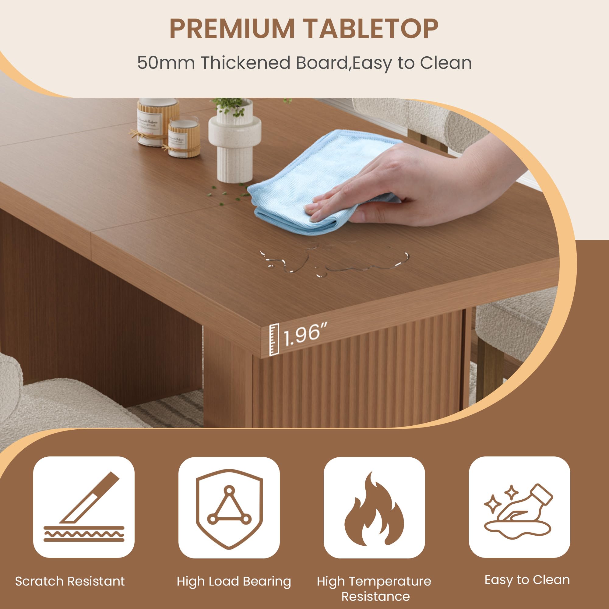 Assile YZM-828753883288 Dining-Tables - View #4