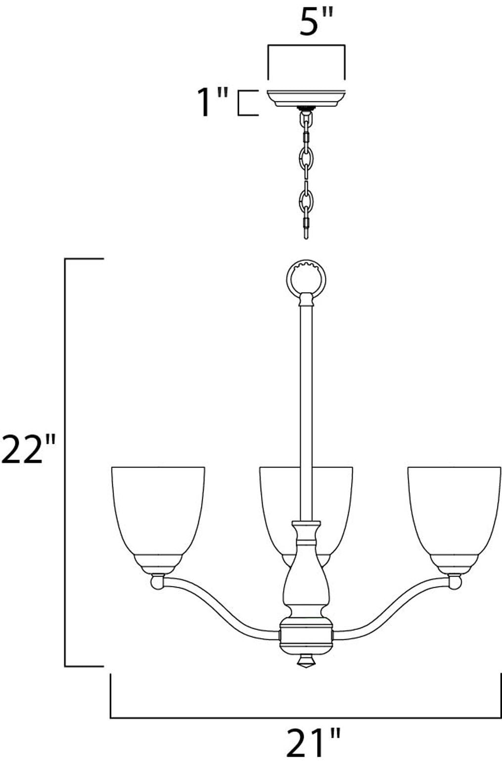 Maxim Lighting 10064FTOI b090015 - View #2