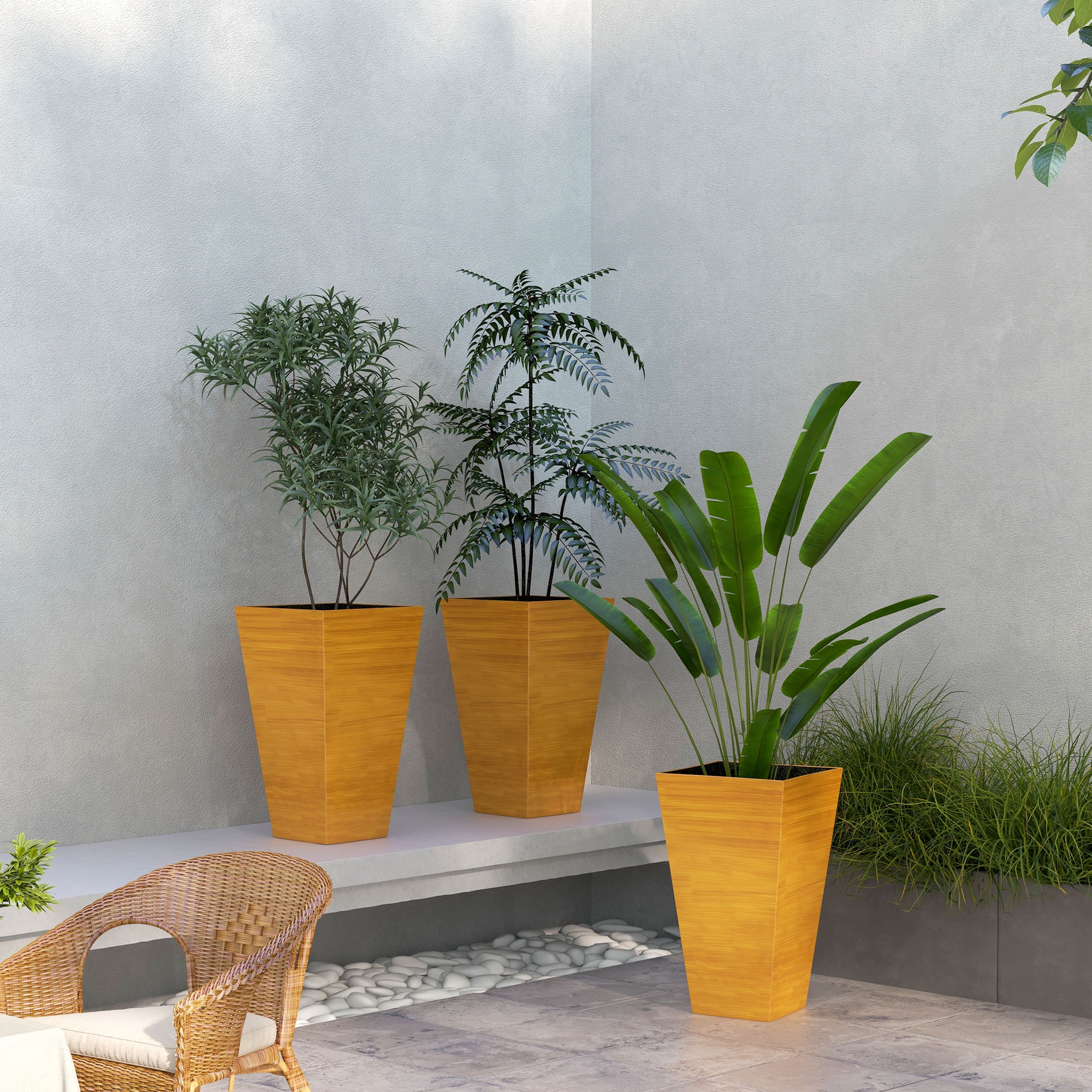 AHIOU HOME ZAAHG-P174495PP Planter-Window-Box - View #3