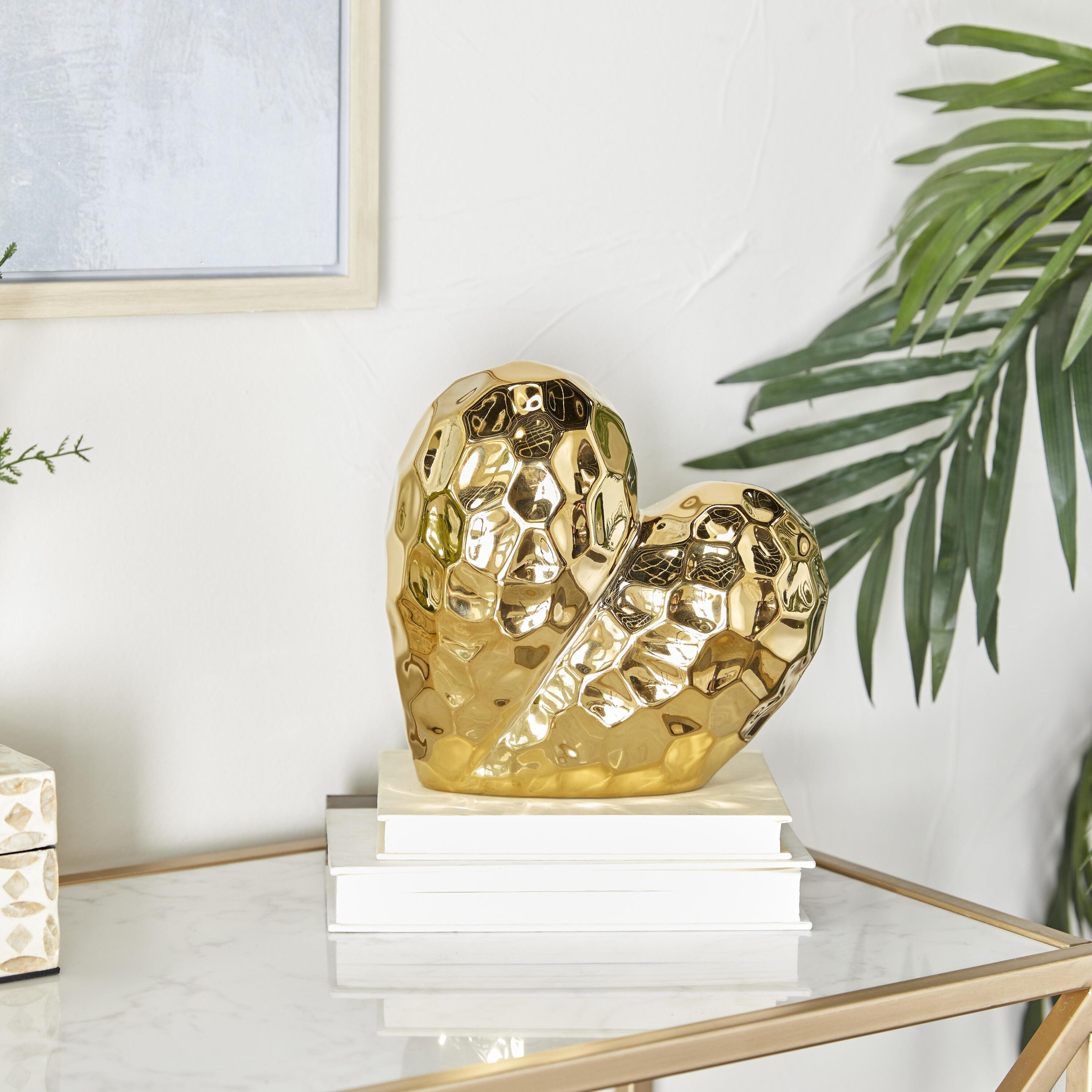Grayson Lane 57194 Gold Porcelain Glam Sculpture